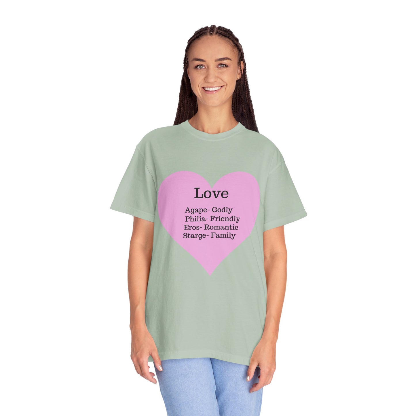 Love-Infused Unisex T-shirt: A Heartfelt Graphic Tee for All Occasions