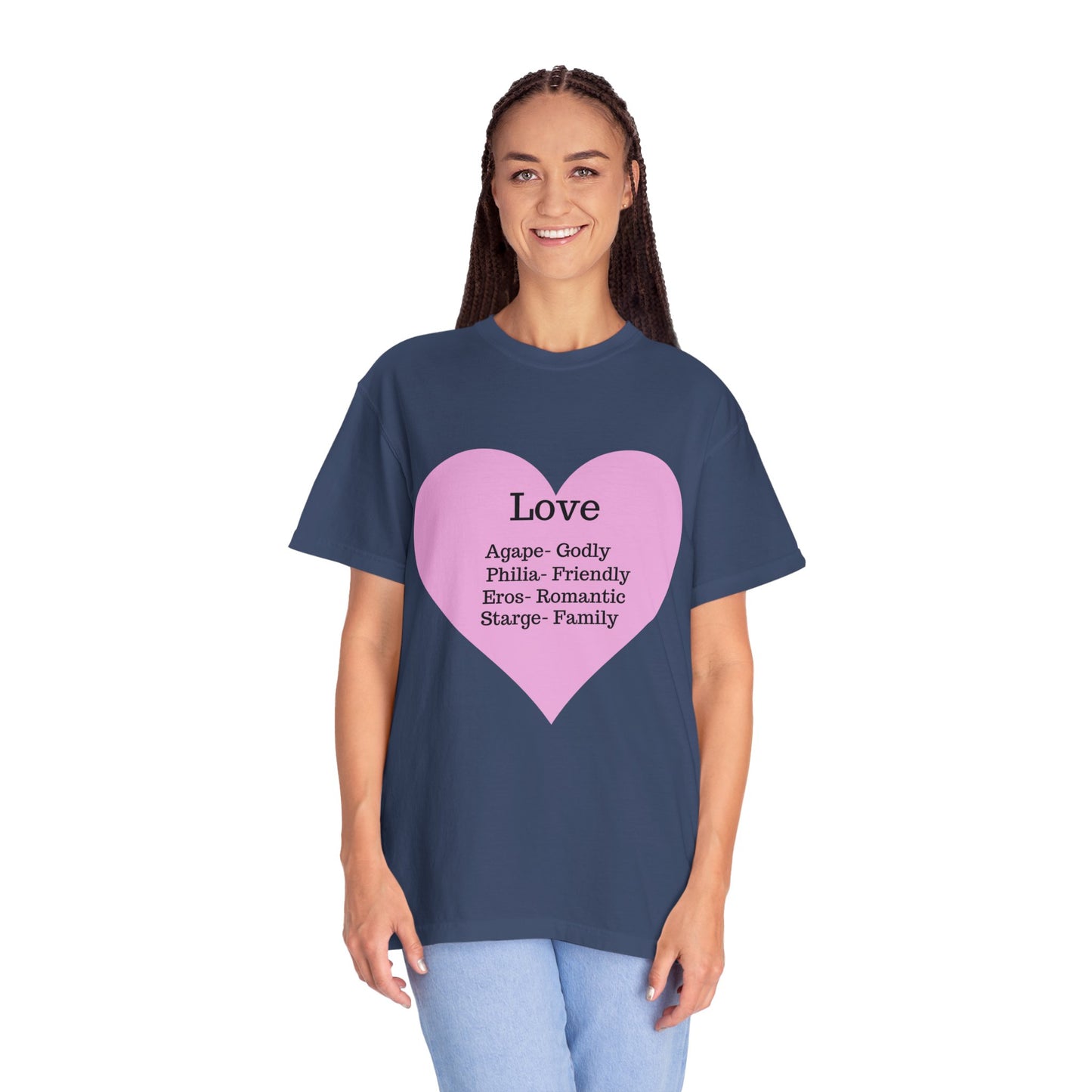 Love-Infused Unisex T-shirt: A Heartfelt Graphic Tee for All Occasions