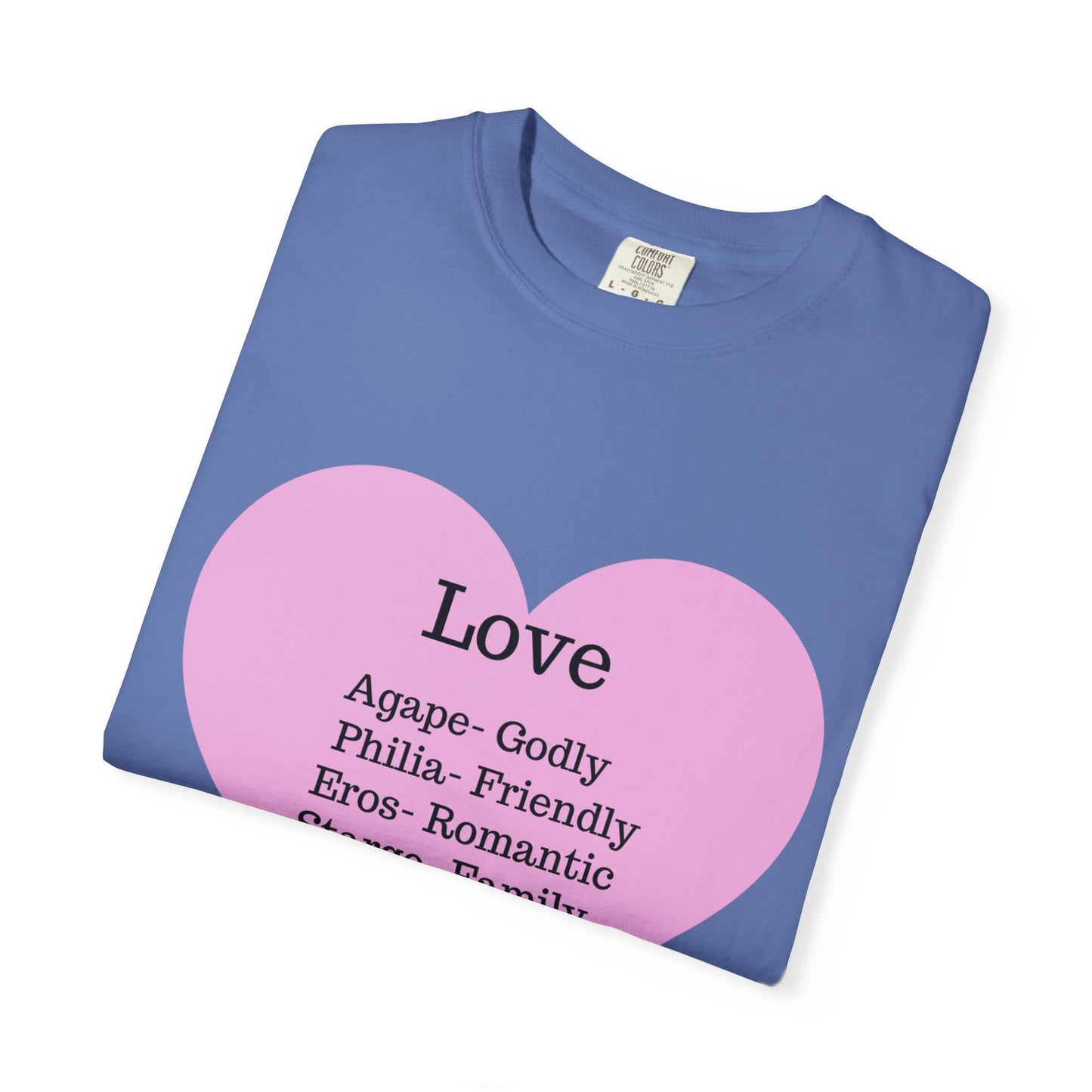 Love-Infused Unisex T-shirt: A Heartfelt Graphic Tee for All Occasions