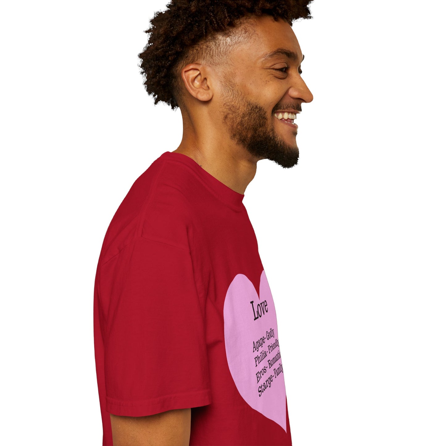 Love-Infused Unisex T-shirt: A Heartfelt Graphic Tee for All Occasions