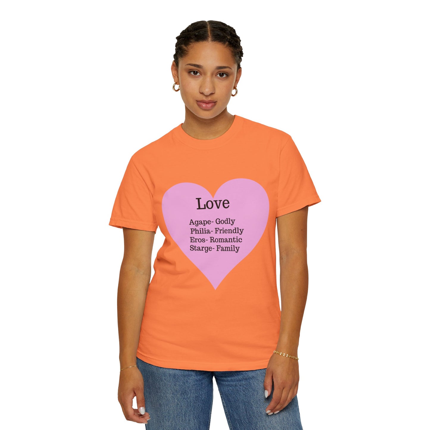 Love-Infused Unisex T-shirt: A Heartfelt Graphic Tee for All Occasions
