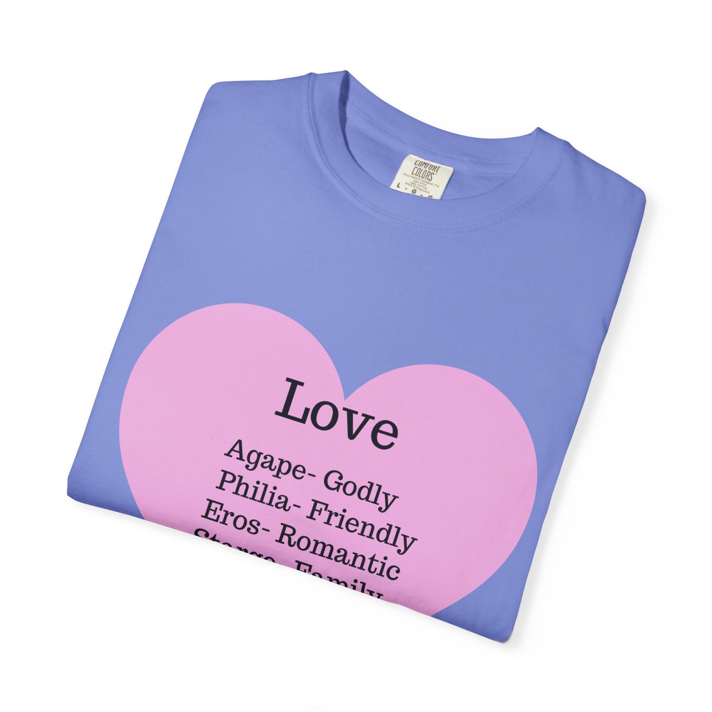 Love-Infused Unisex T-shirt: A Heartfelt Graphic Tee for All Occasions
