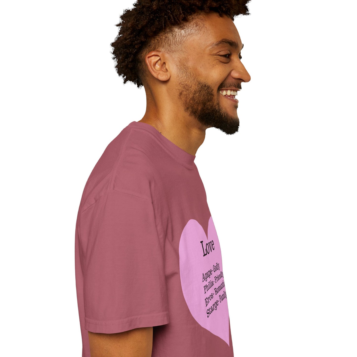 Love-Infused Unisex T-shirt: A Heartfelt Graphic Tee for All Occasions