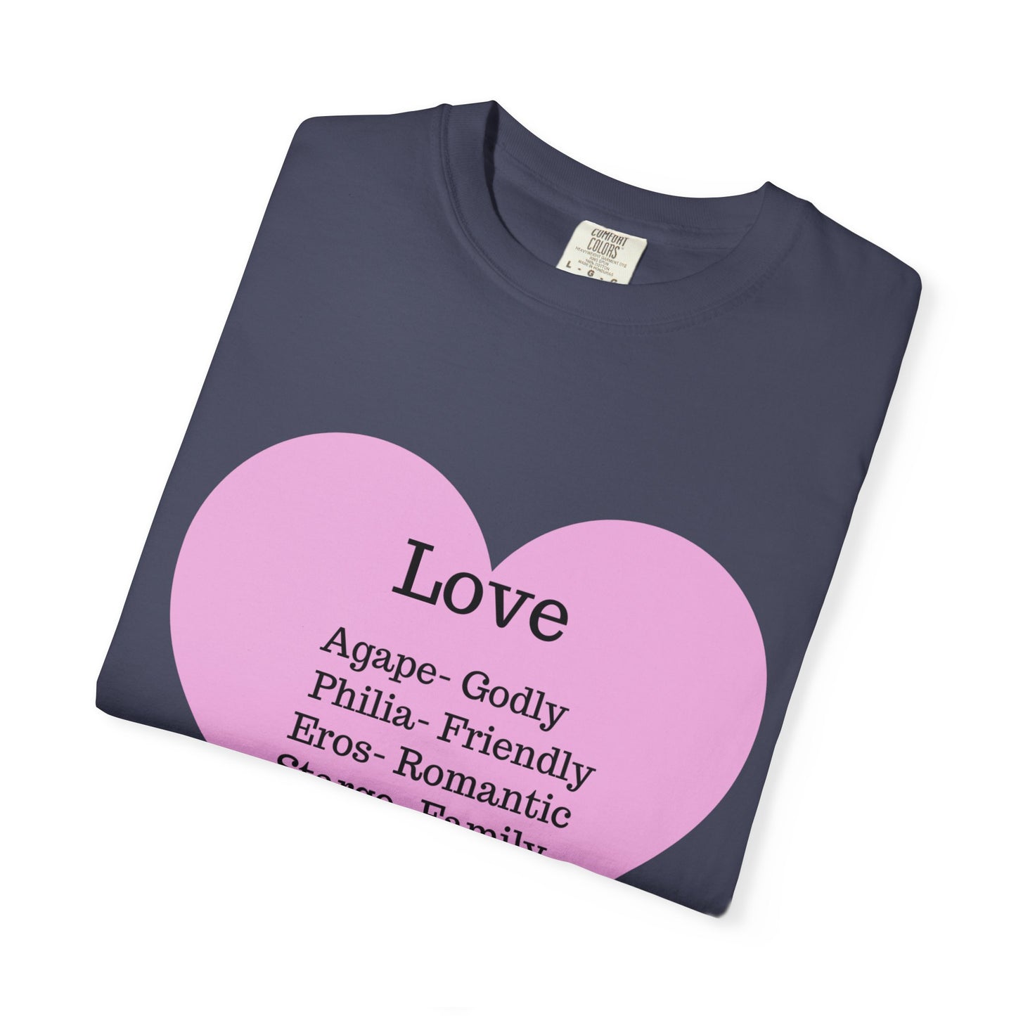Love-Infused Unisex T-shirt: A Heartfelt Graphic Tee for All Occasions