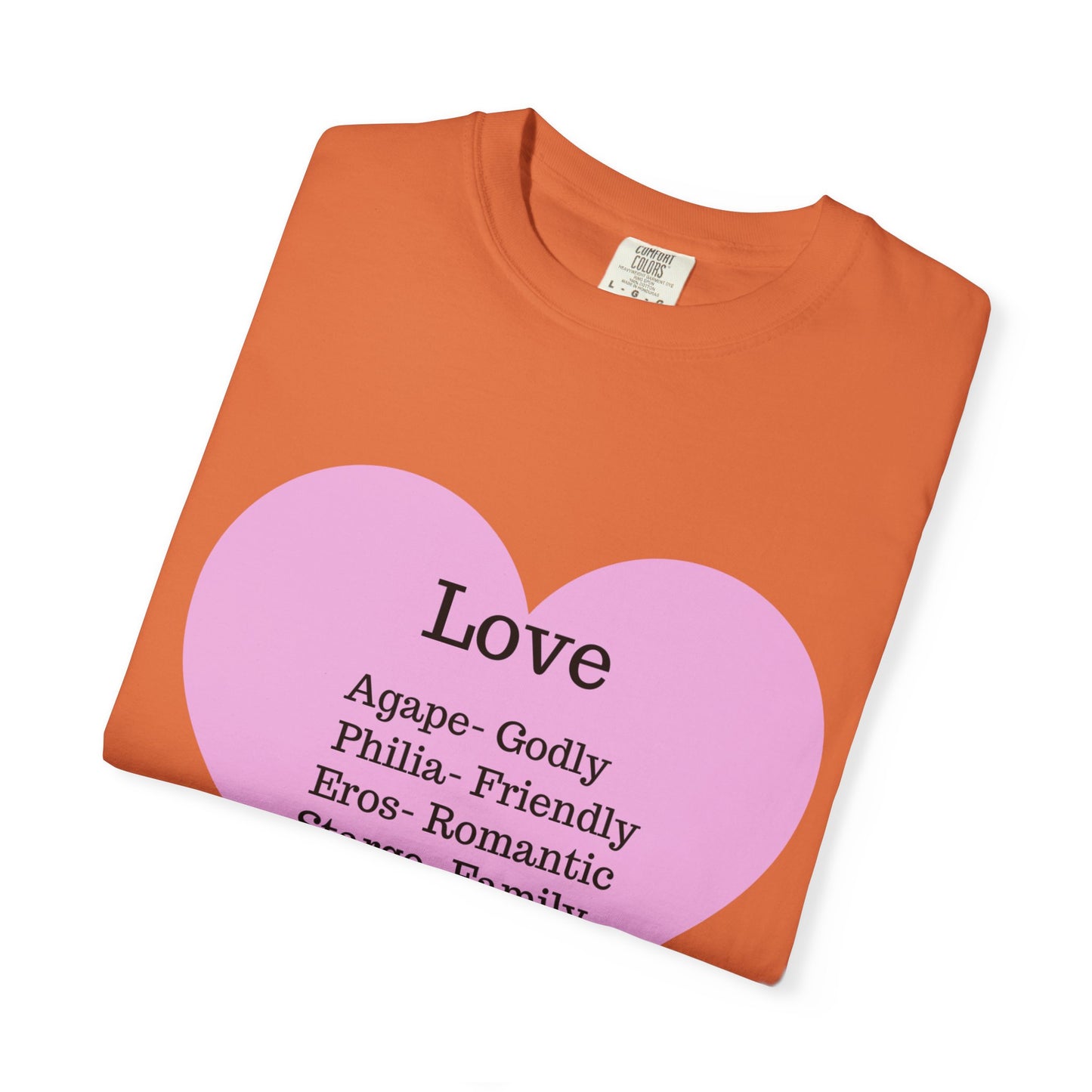 Love-Infused Unisex T-shirt: A Heartfelt Graphic Tee for All Occasions
