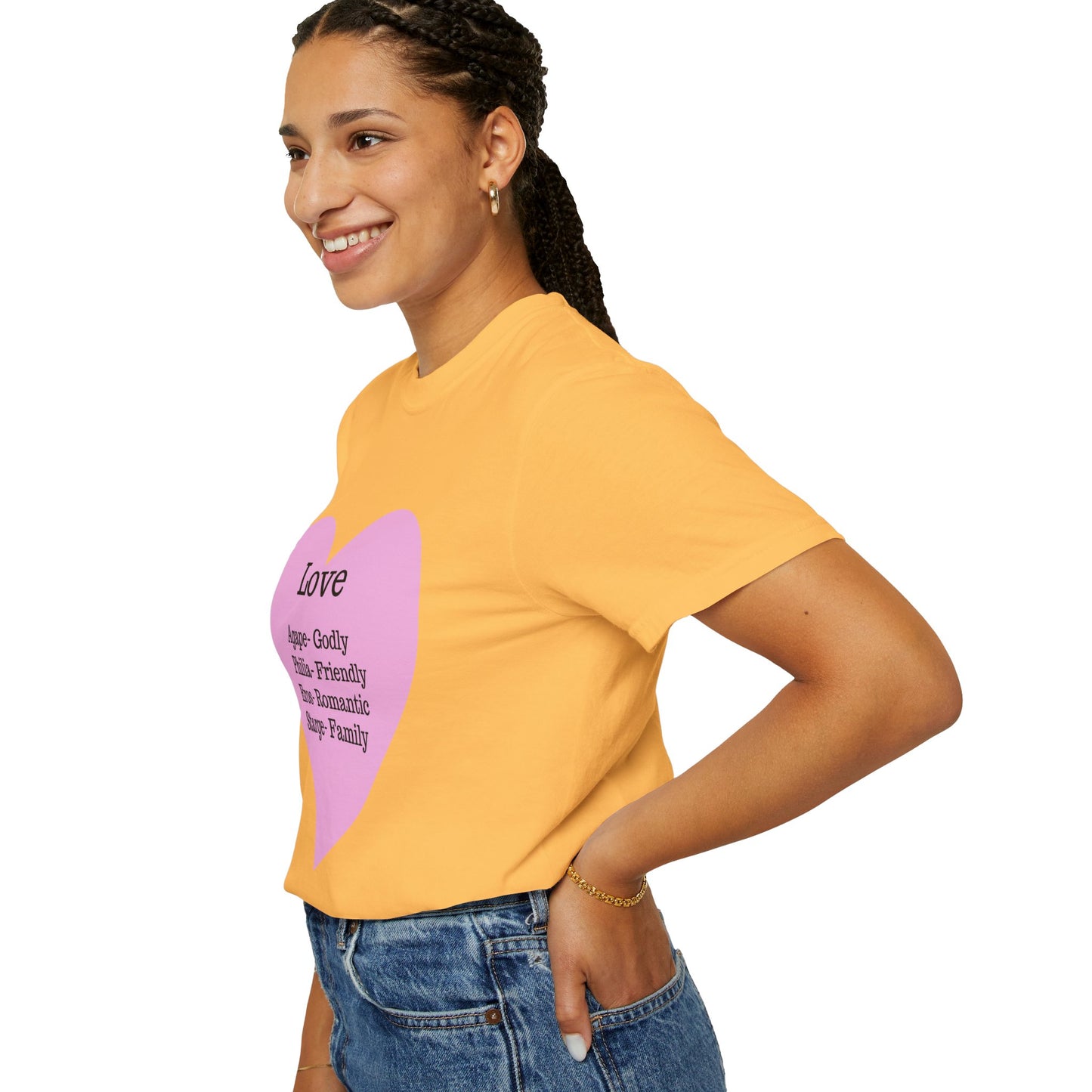 Love-Infused Unisex T-shirt: A Heartfelt Graphic Tee for All Occasions