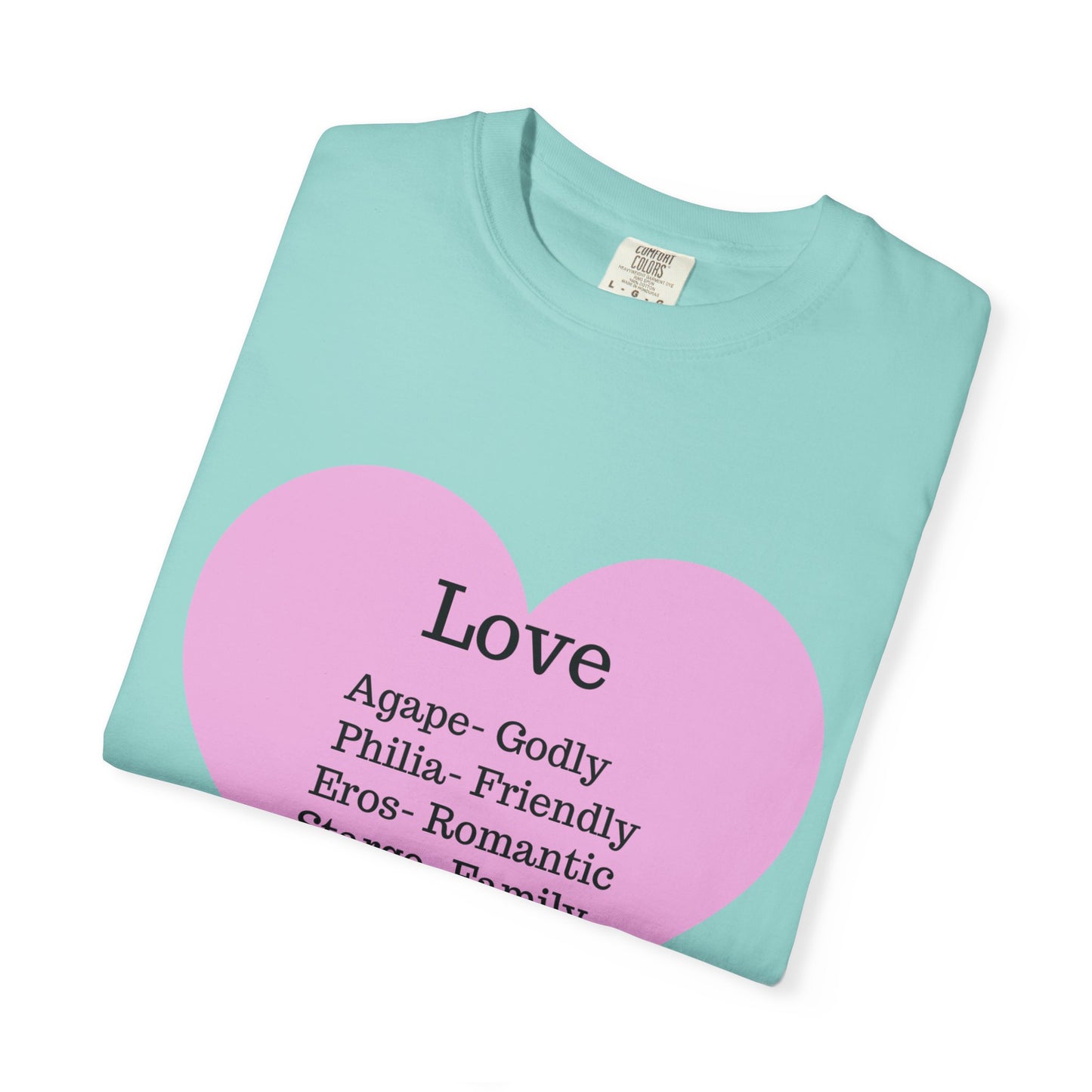 Love-Infused Unisex T-shirt: A Heartfelt Graphic Tee for All Occasions
