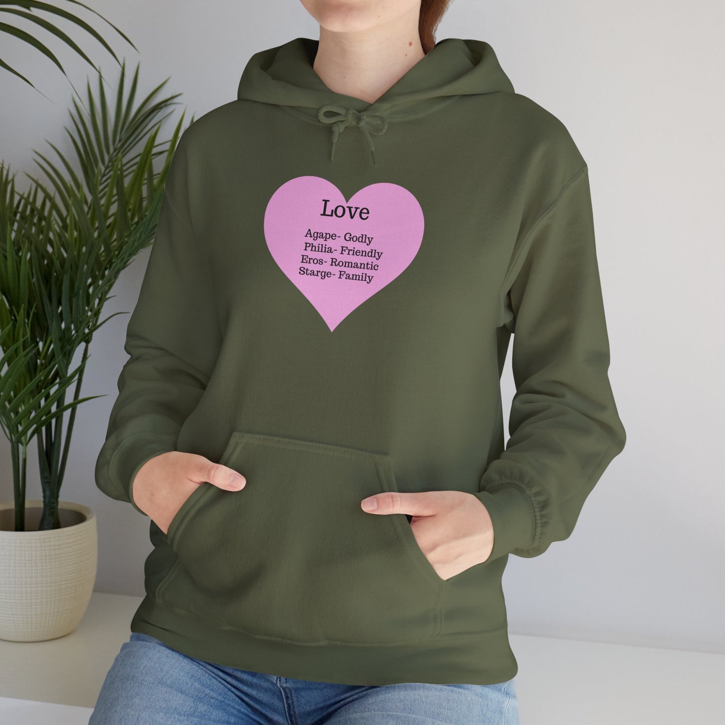Love Types Unisex Heavy Blend Hoodie