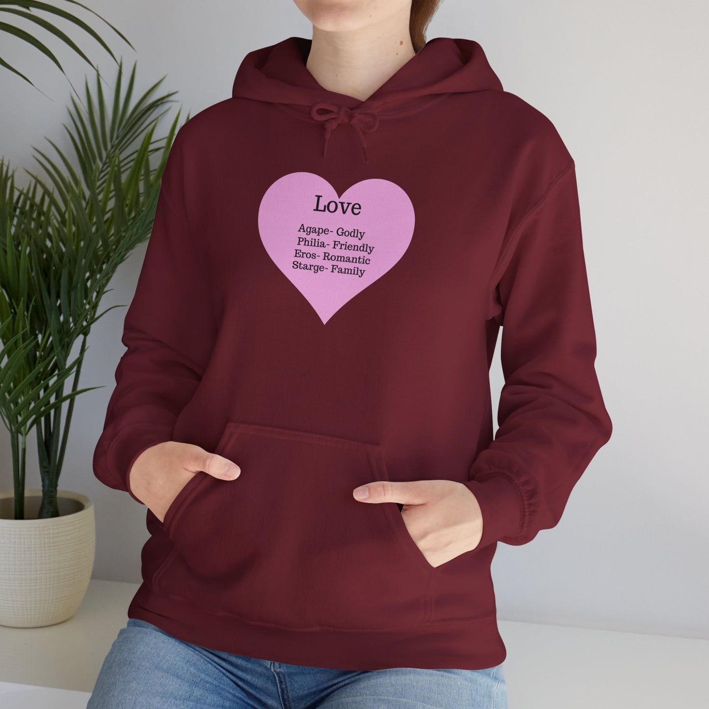 Love Types Unisex Heavy Blend Hoodie