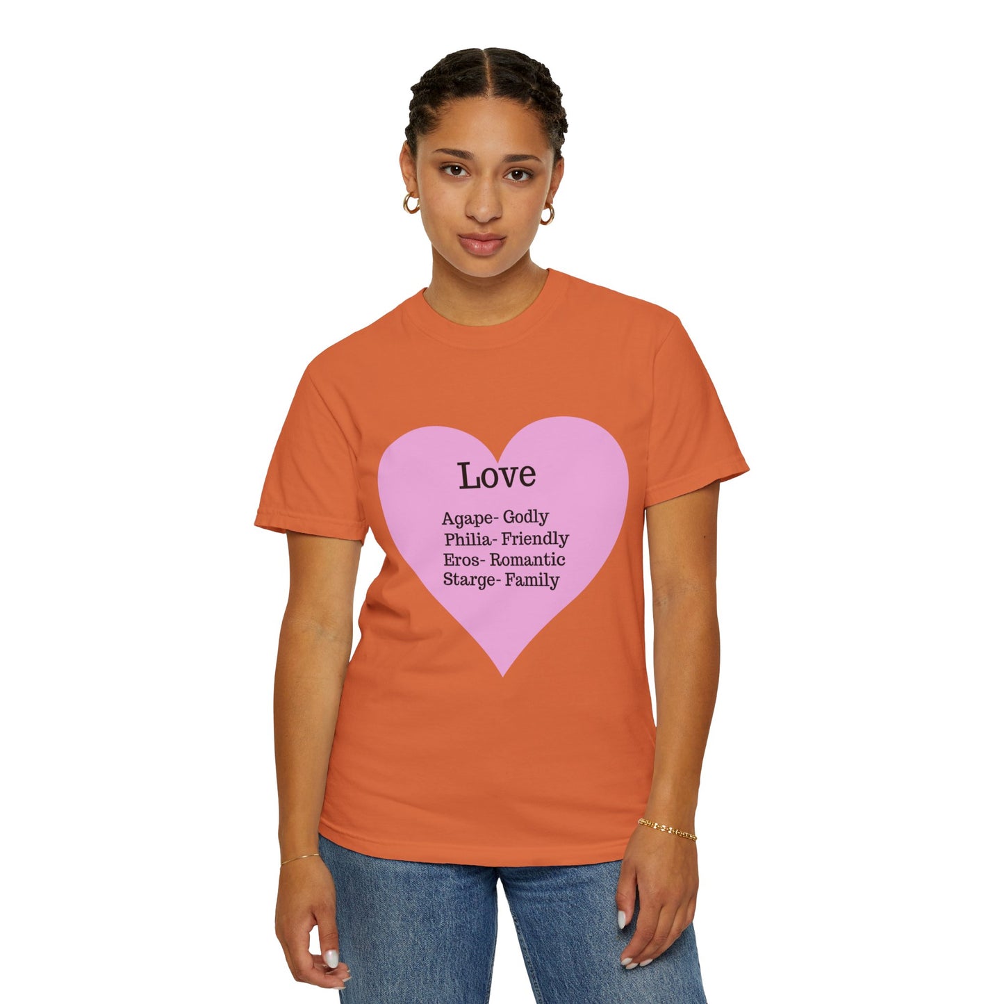 Love-Infused Unisex T-shirt: A Heartfelt Graphic Tee for All Occasions