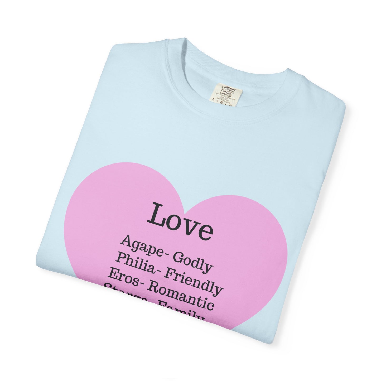 Love-Infused Unisex T-shirt: A Heartfelt Graphic Tee for All Occasions