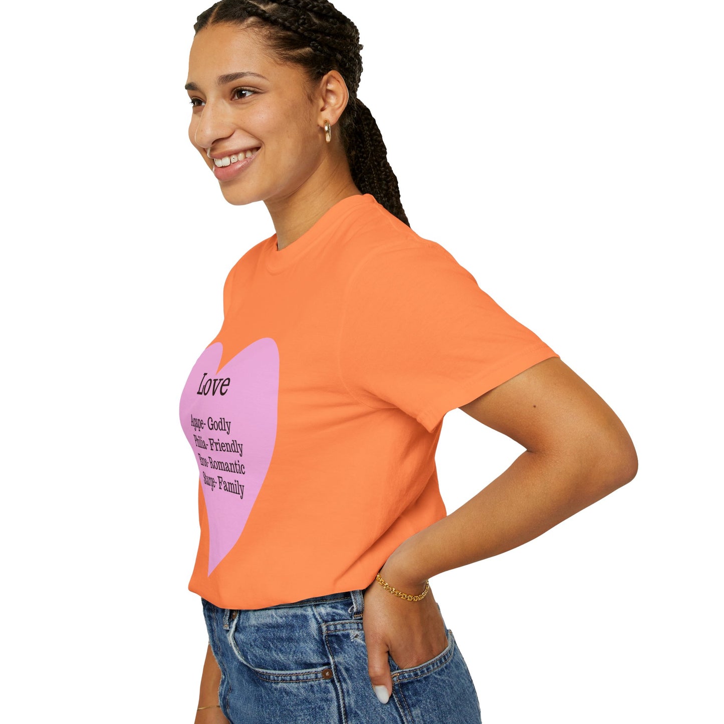 Love-Infused Unisex T-shirt: A Heartfelt Graphic Tee for All Occasions