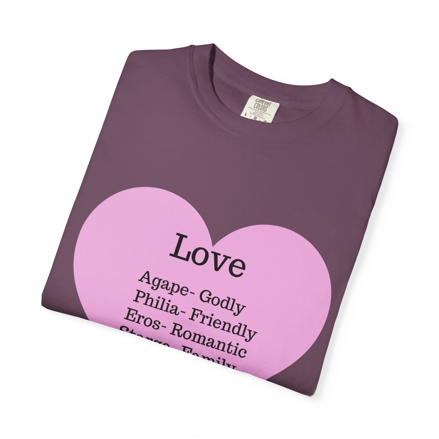 Love-Infused Unisex T-shirt: A Heartfelt Graphic Tee for All Occasions