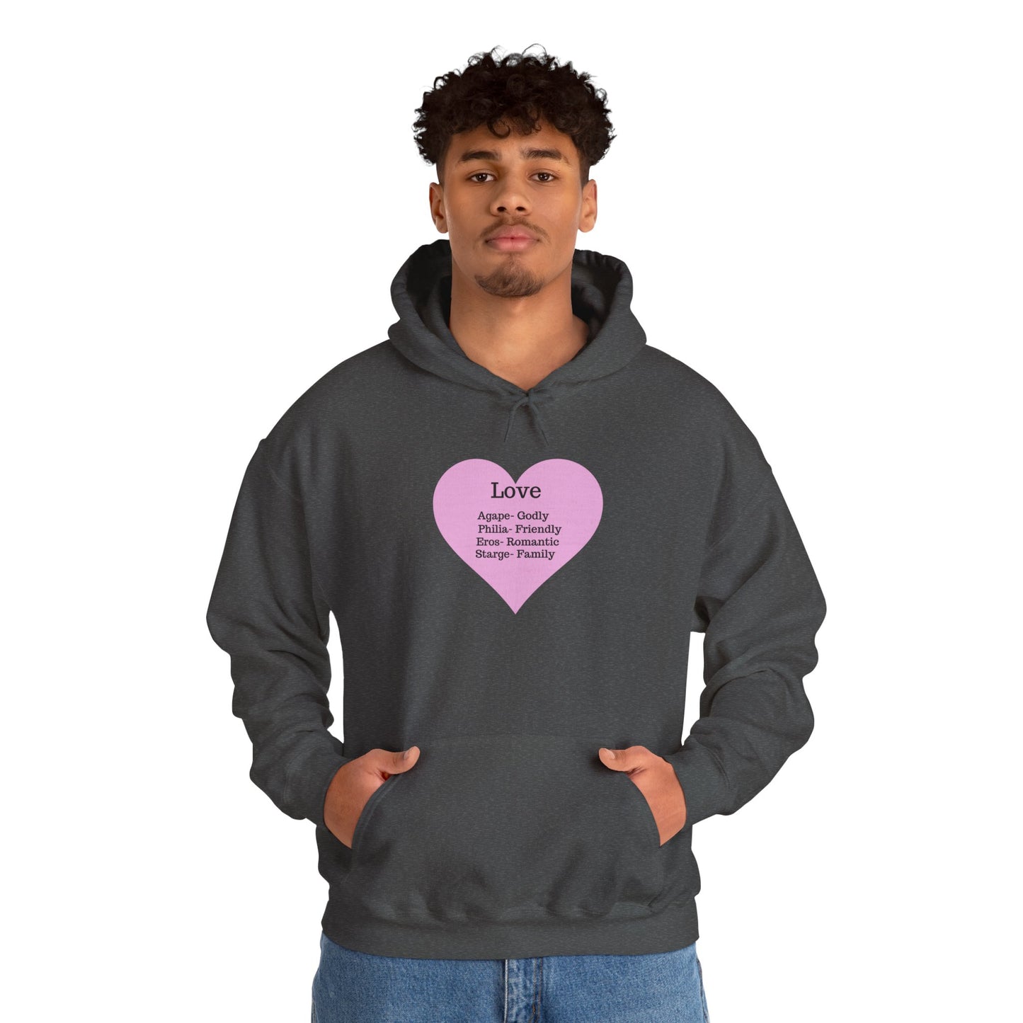 Love Types Unisex Heavy Blend Hoodie