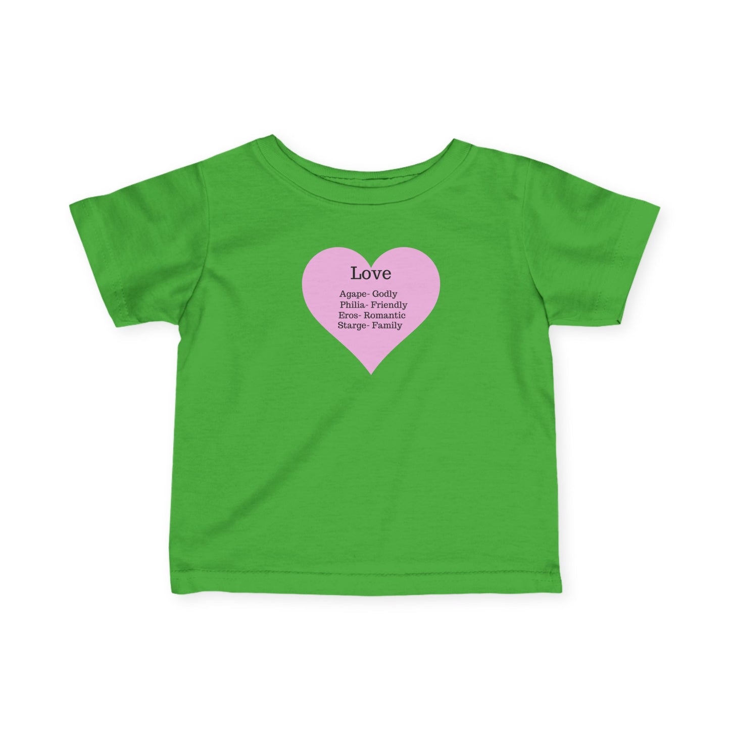 Infant 'Meaning of Love' Heart T-Shirt