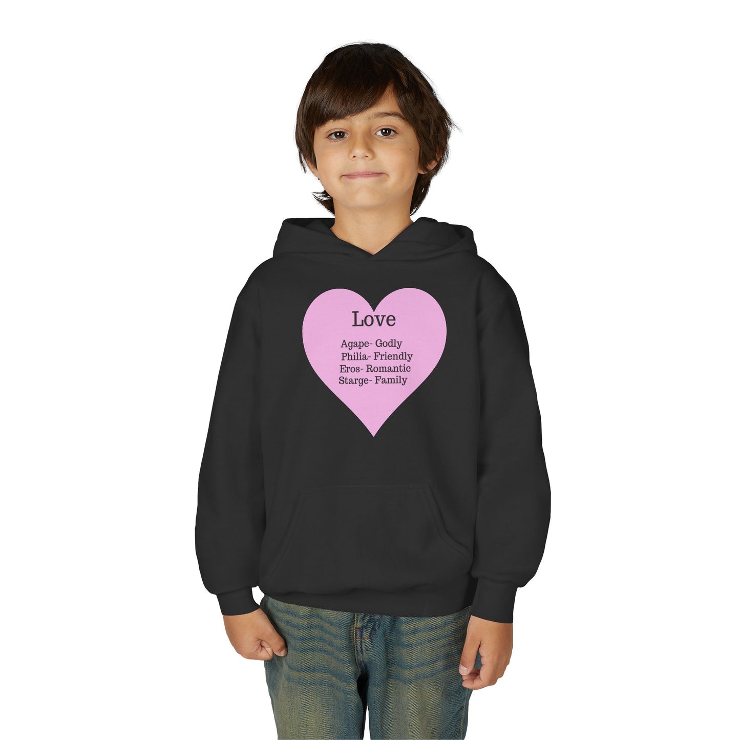 The Meaning of Love Kids Hoodie