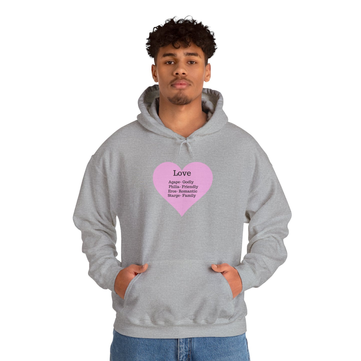 Love Types Unisex Heavy Blend Hoodie