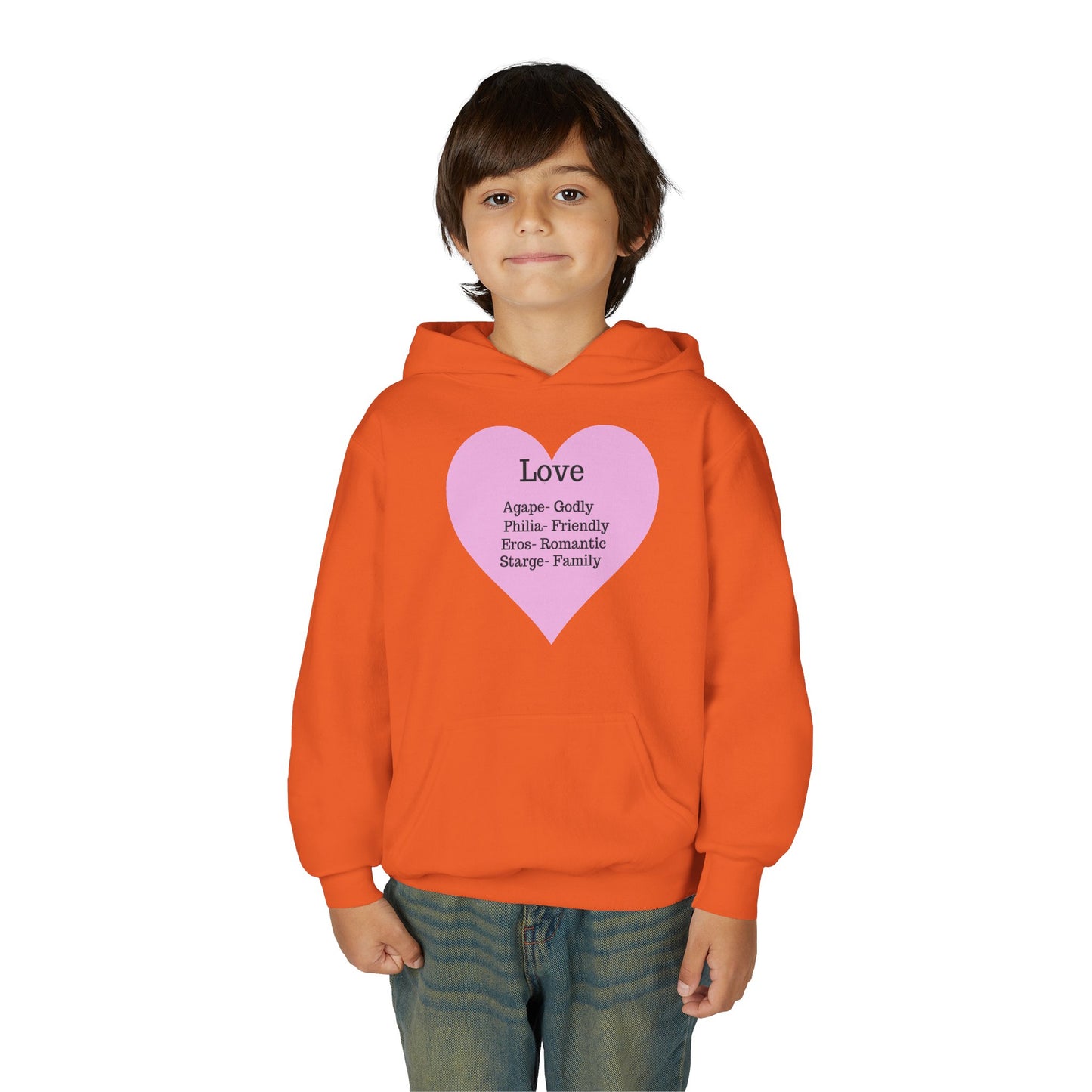 The Meaning of Love Kids Hoodie