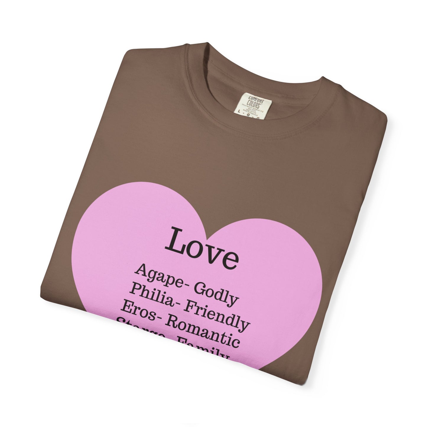 Love-Infused Unisex T-shirt: A Heartfelt Graphic Tee for All Occasions