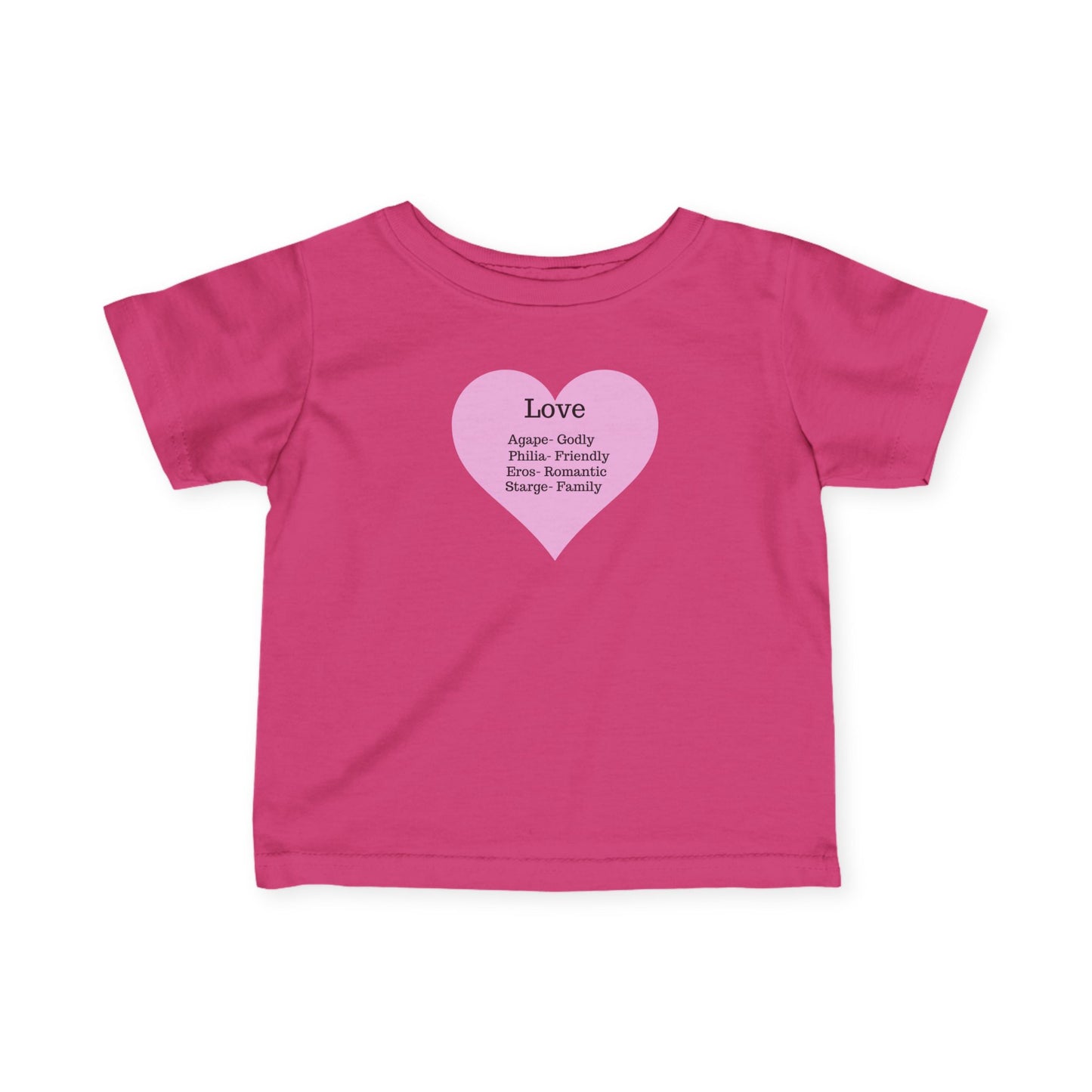 Infant 'Meaning of Love' Heart T-Shirt