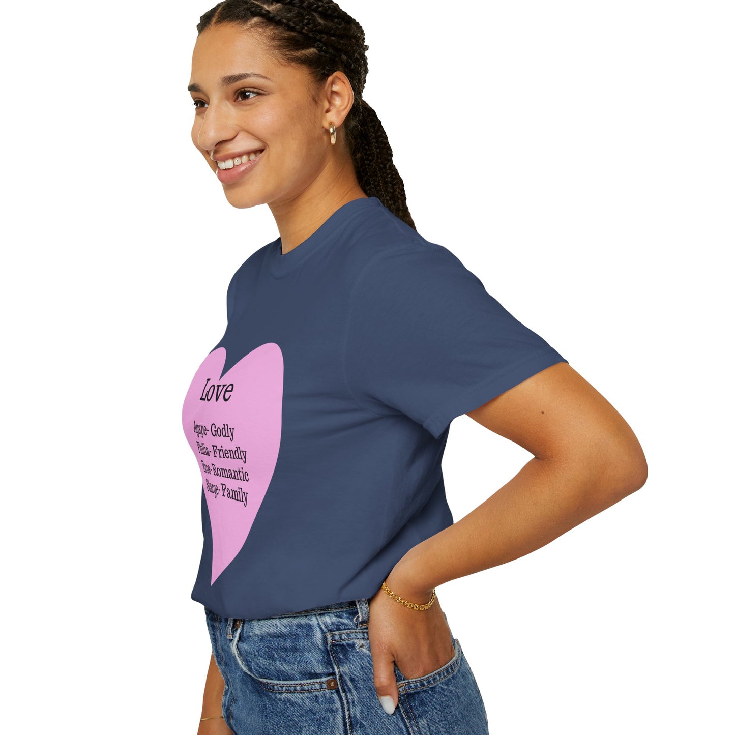 Love-Infused Unisex T-shirt: A Heartfelt Graphic Tee for All Occasions
