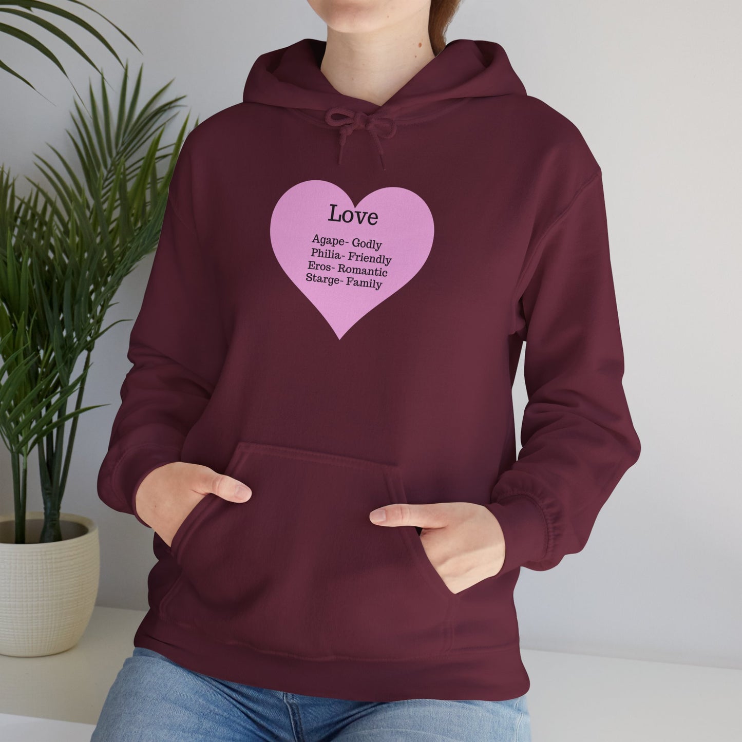 Love Types Unisex Heavy Blend Hoodie