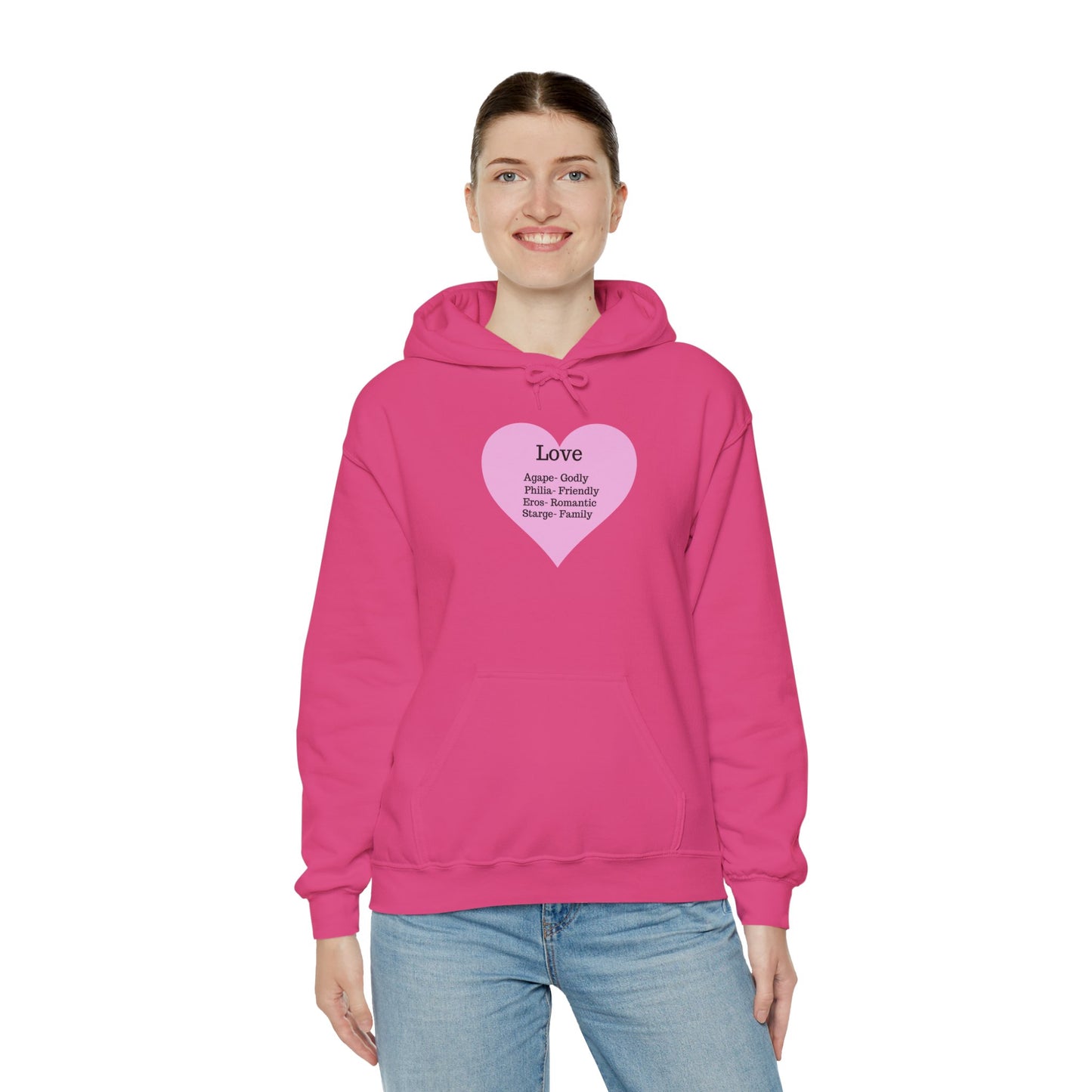 Love Types Unisex Heavy Blend Hoodie