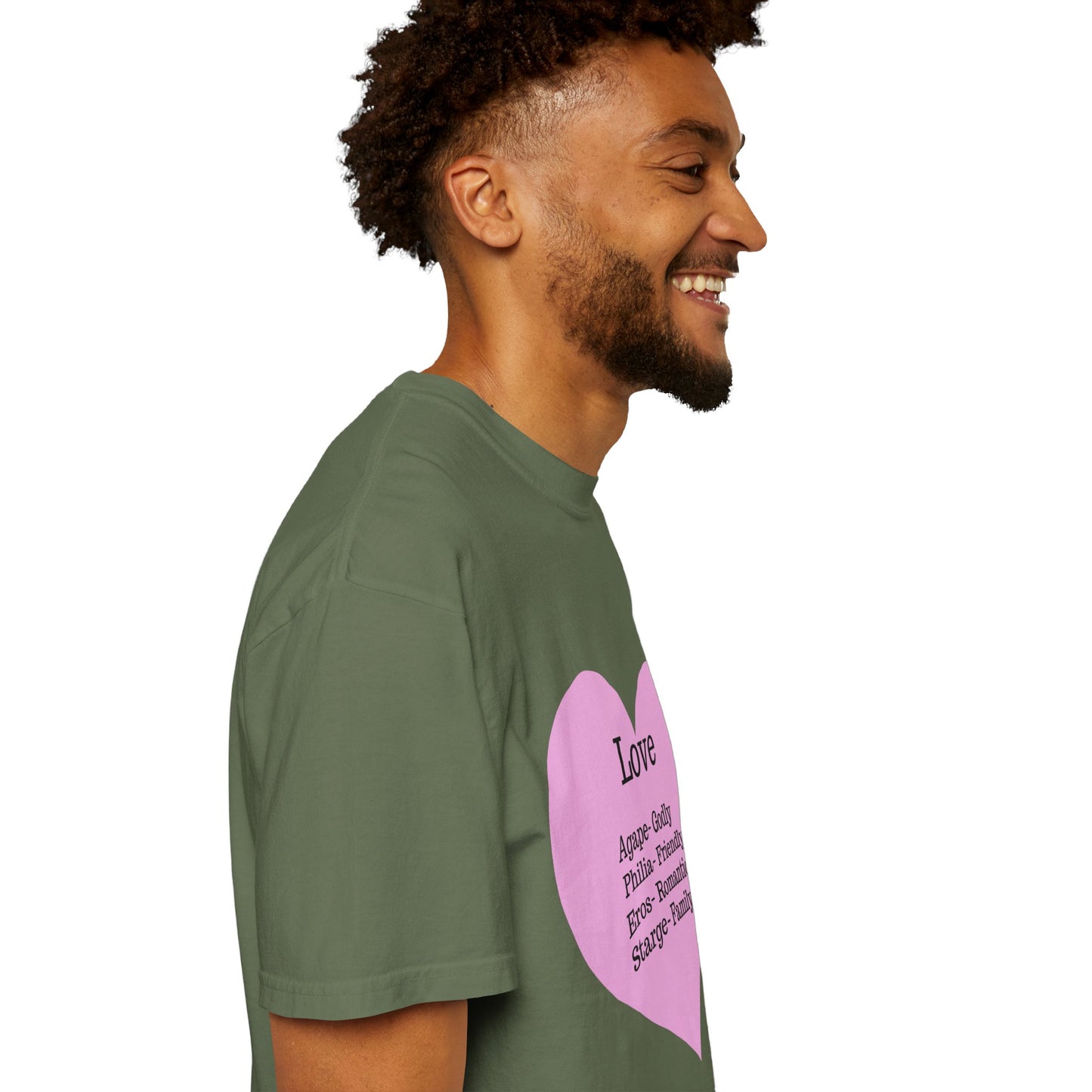 Love-Infused Unisex T-shirt: A Heartfelt Graphic Tee for All Occasions