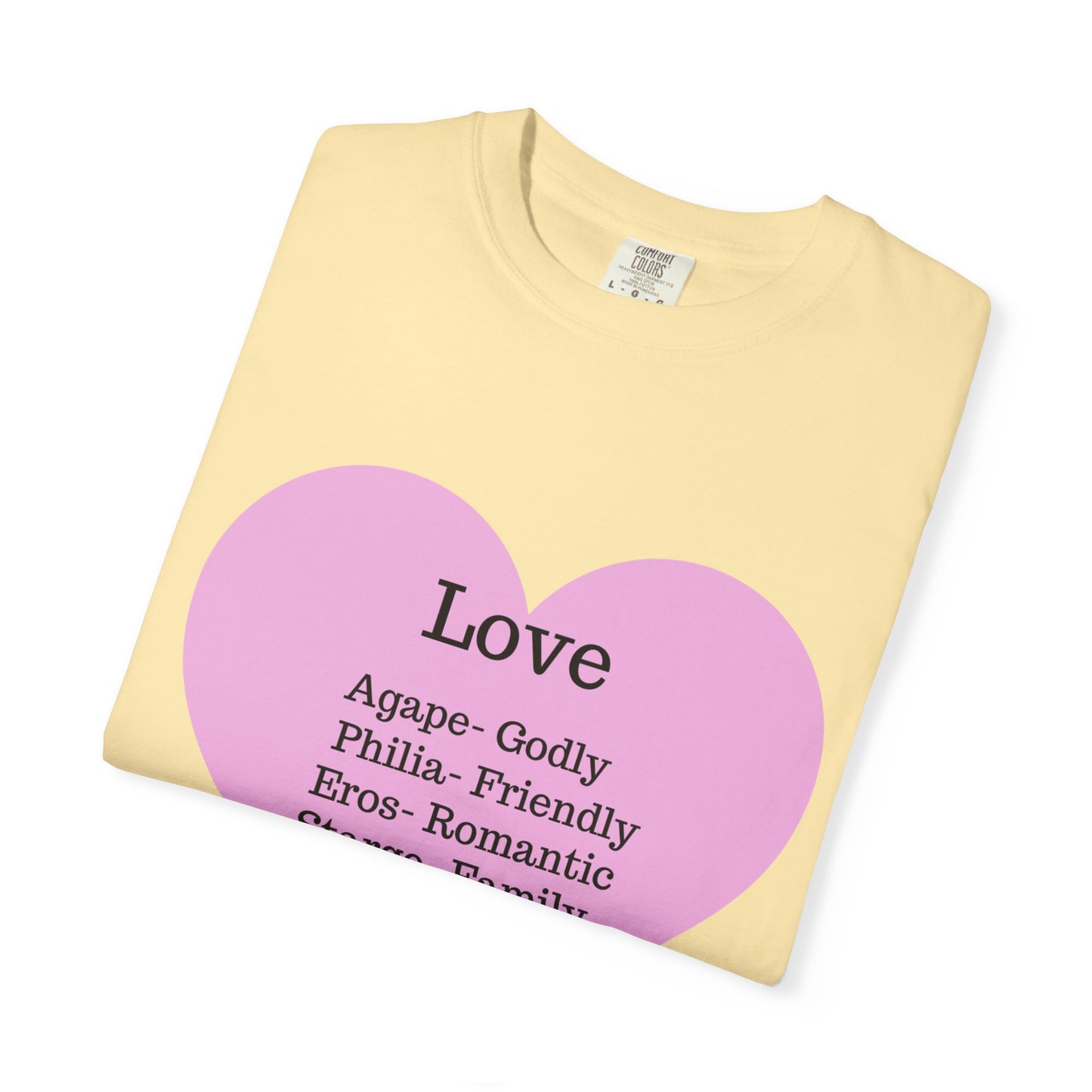Love-Infused Unisex T-shirt: A Heartfelt Graphic Tee for All Occasions