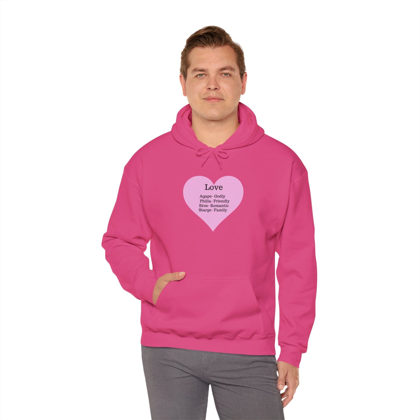 Love Types Unisex Heavy Blend Hoodie