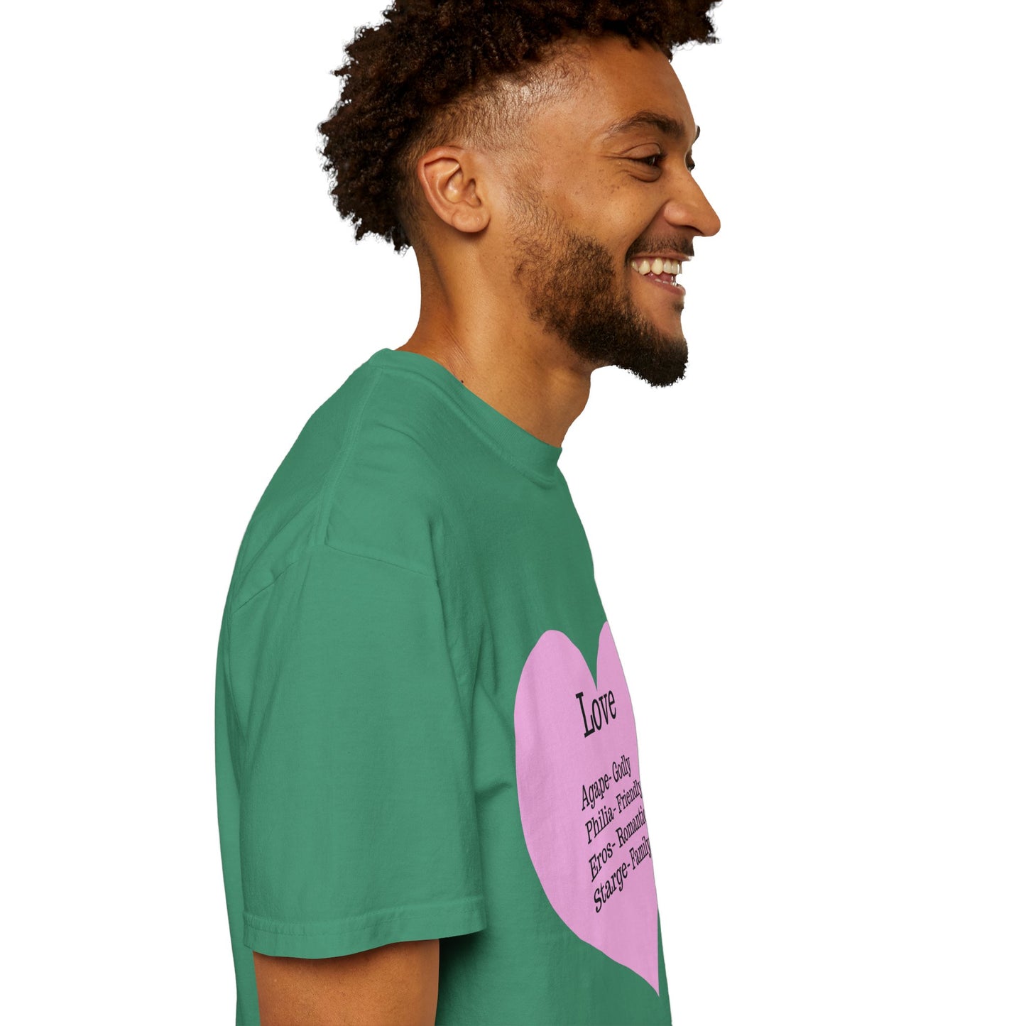 Love-Infused Unisex T-shirt: A Heartfelt Graphic Tee for All Occasions
