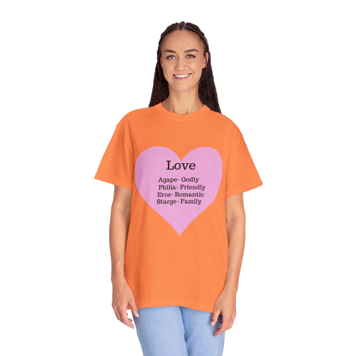Love-Infused Unisex T-shirt: A Heartfelt Graphic Tee for All Occasions