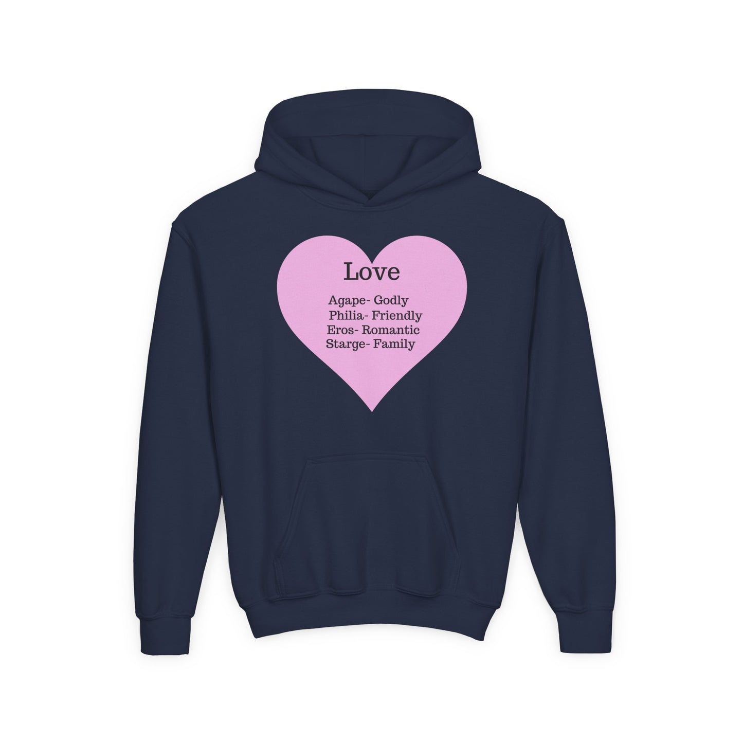 The Meaning of Love Kids Hoodie