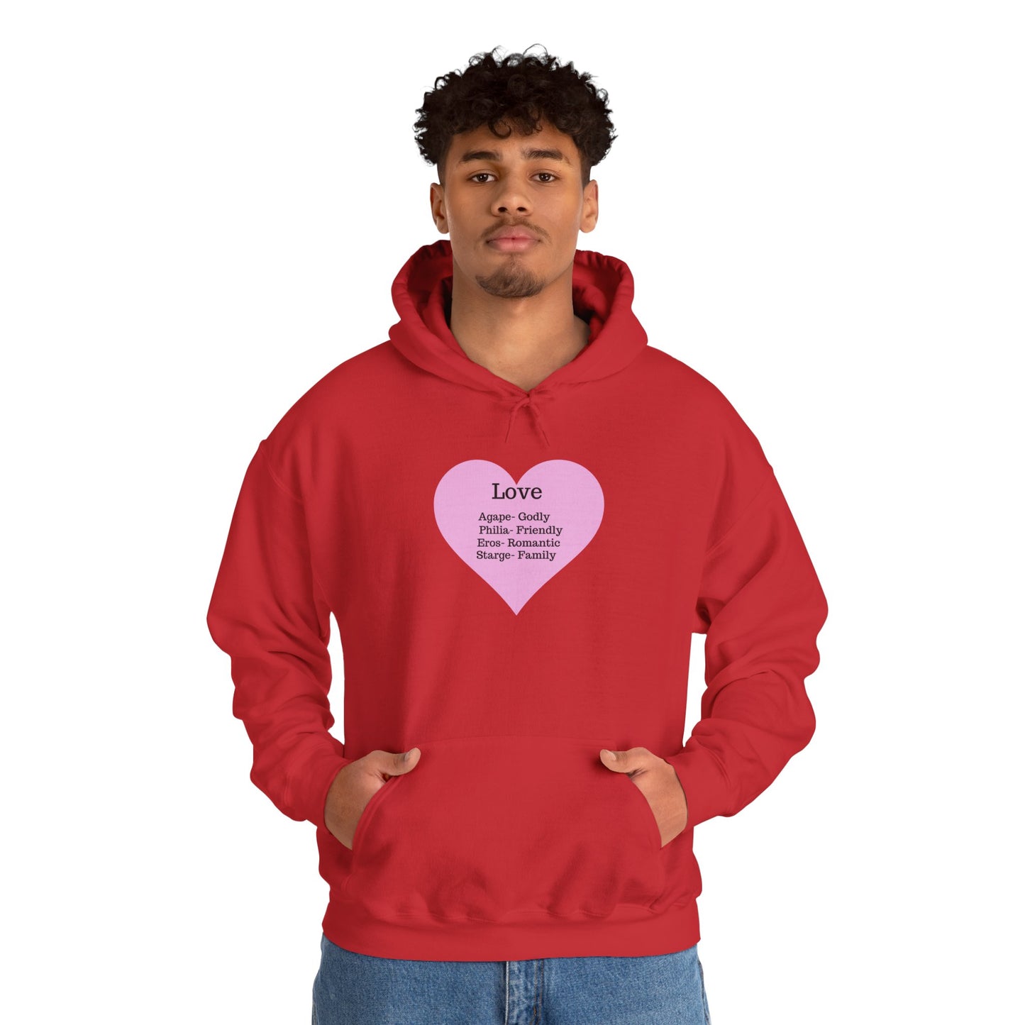 Love Types Unisex Heavy Blend Hoodie