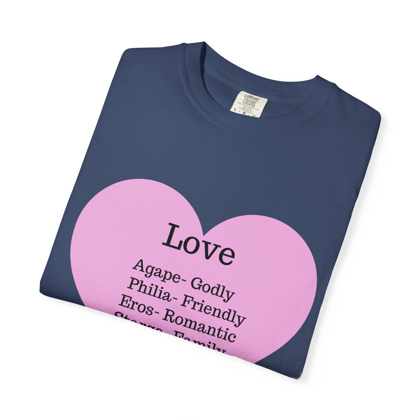 Love-Infused Unisex T-shirt: A Heartfelt Graphic Tee for All Occasions