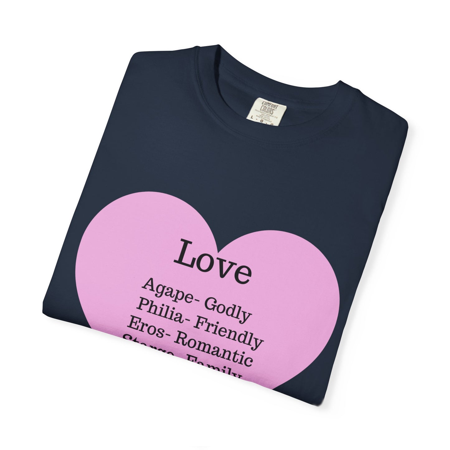 Love-Infused Unisex T-shirt: A Heartfelt Graphic Tee for All Occasions