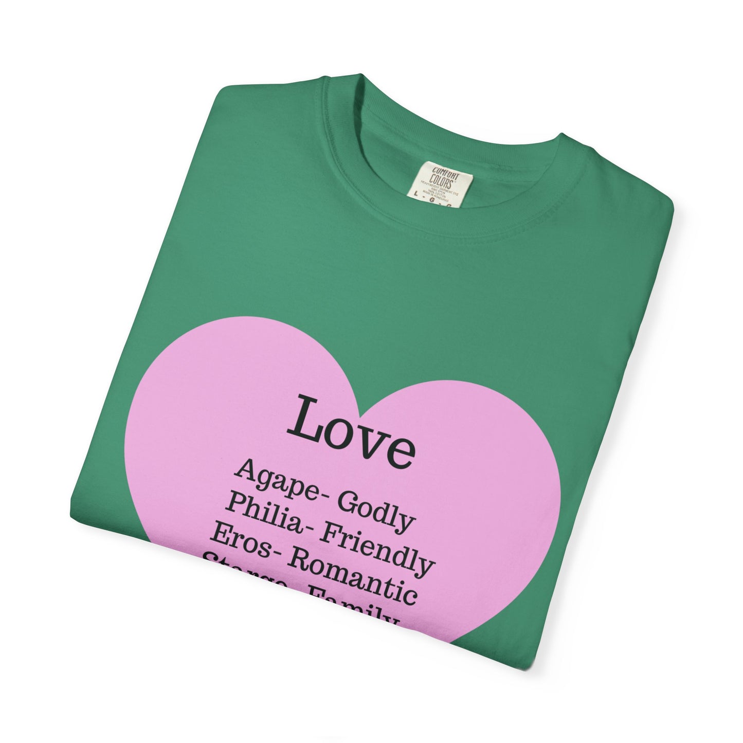 Love-Infused Unisex T-shirt: A Heartfelt Graphic Tee for All Occasions