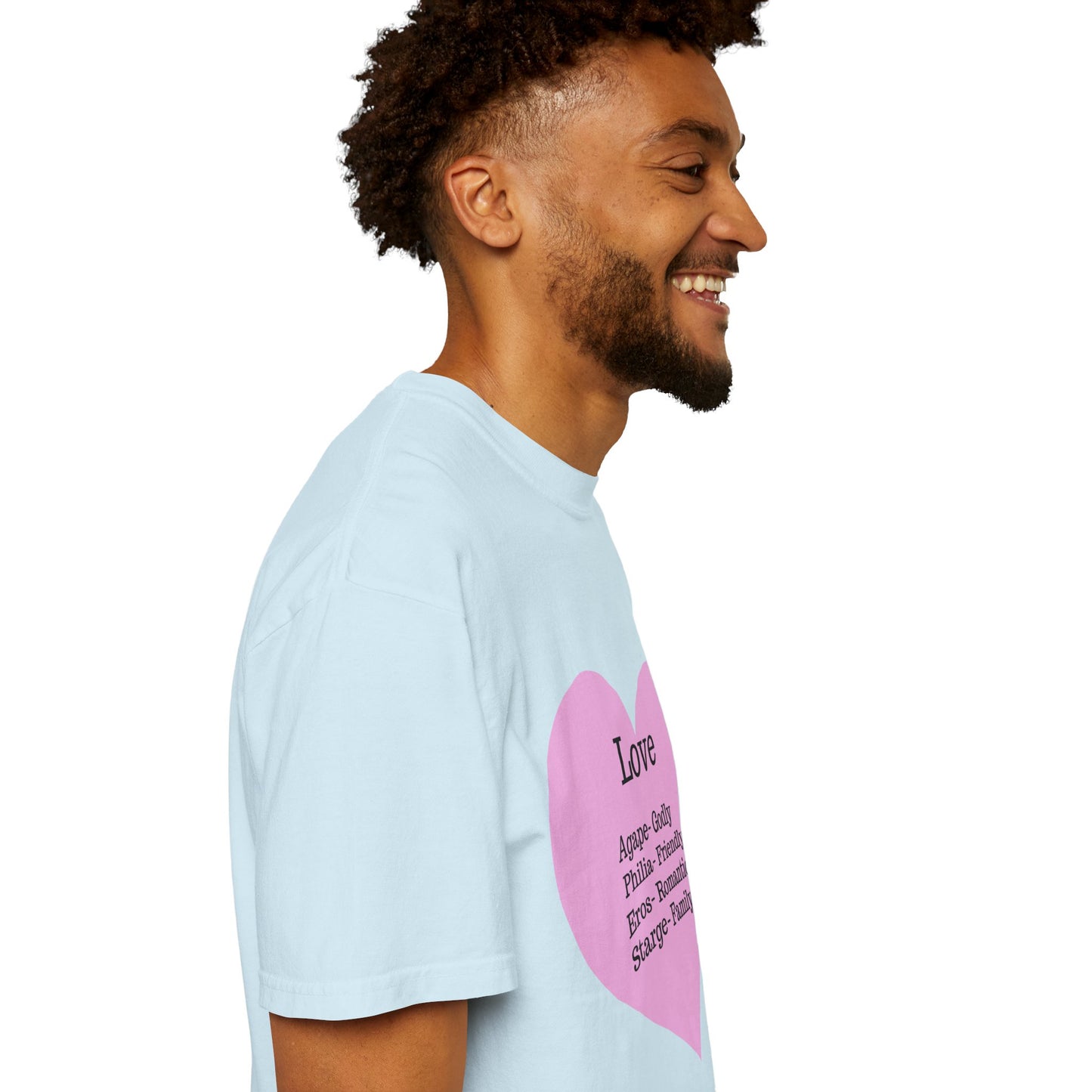Love-Infused Unisex T-shirt: A Heartfelt Graphic Tee for All Occasions