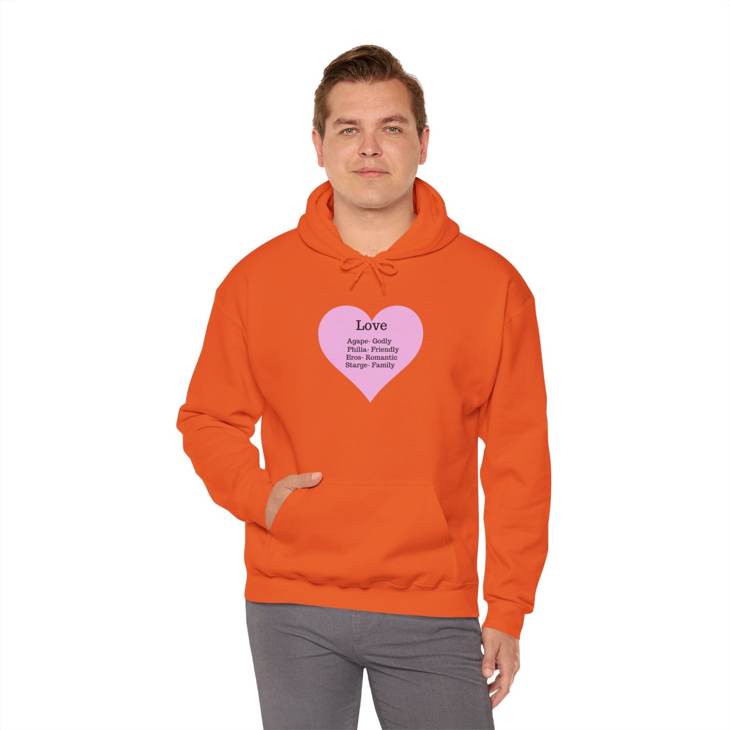 Love Types Unisex Heavy Blend Hoodie