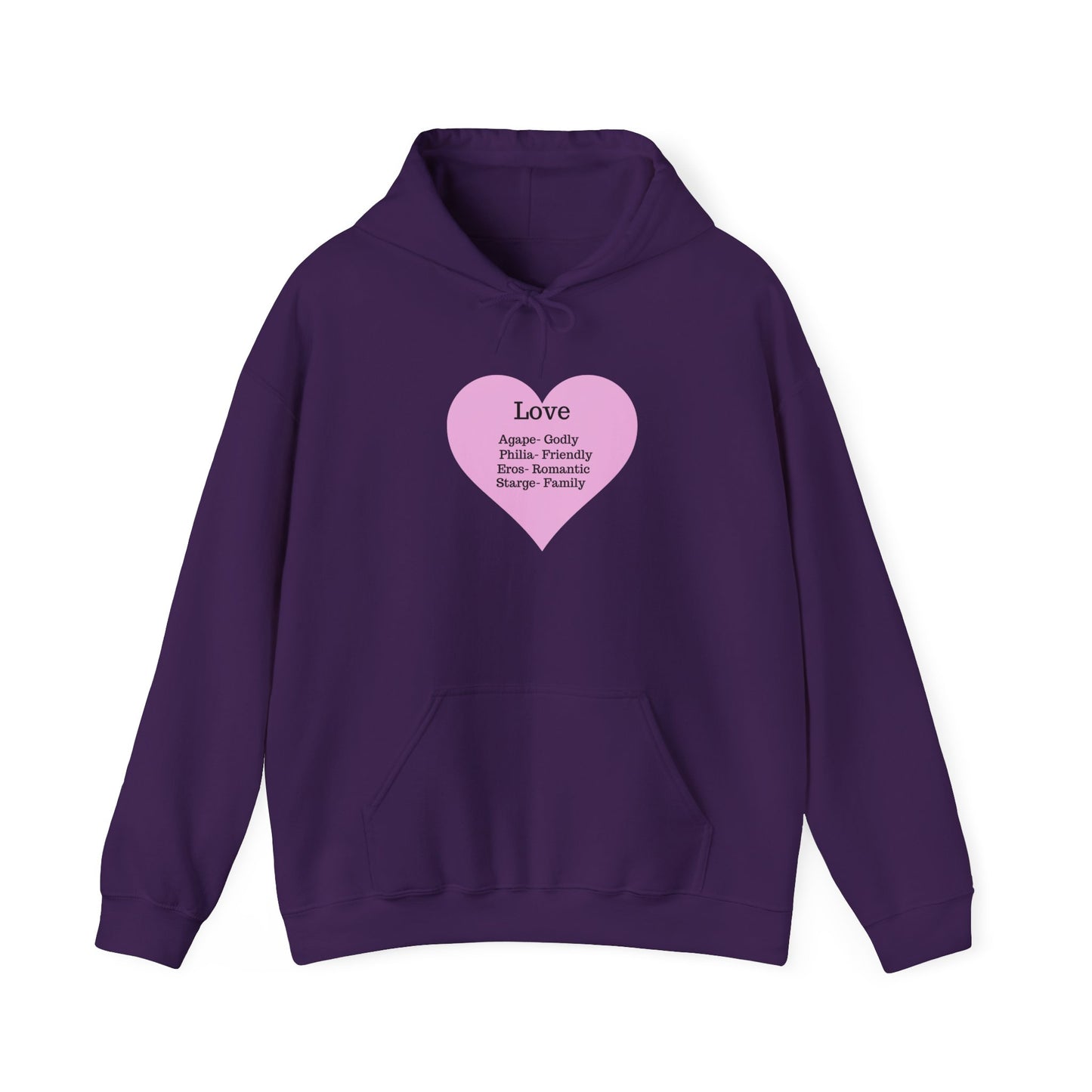 Love Types Unisex Heavy Blend Hoodie
