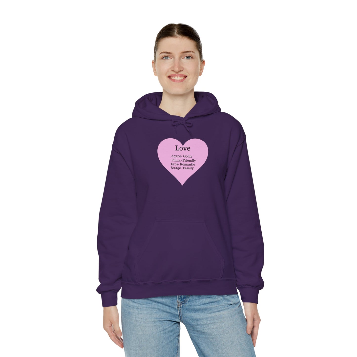 Love Types Unisex Heavy Blend Hoodie