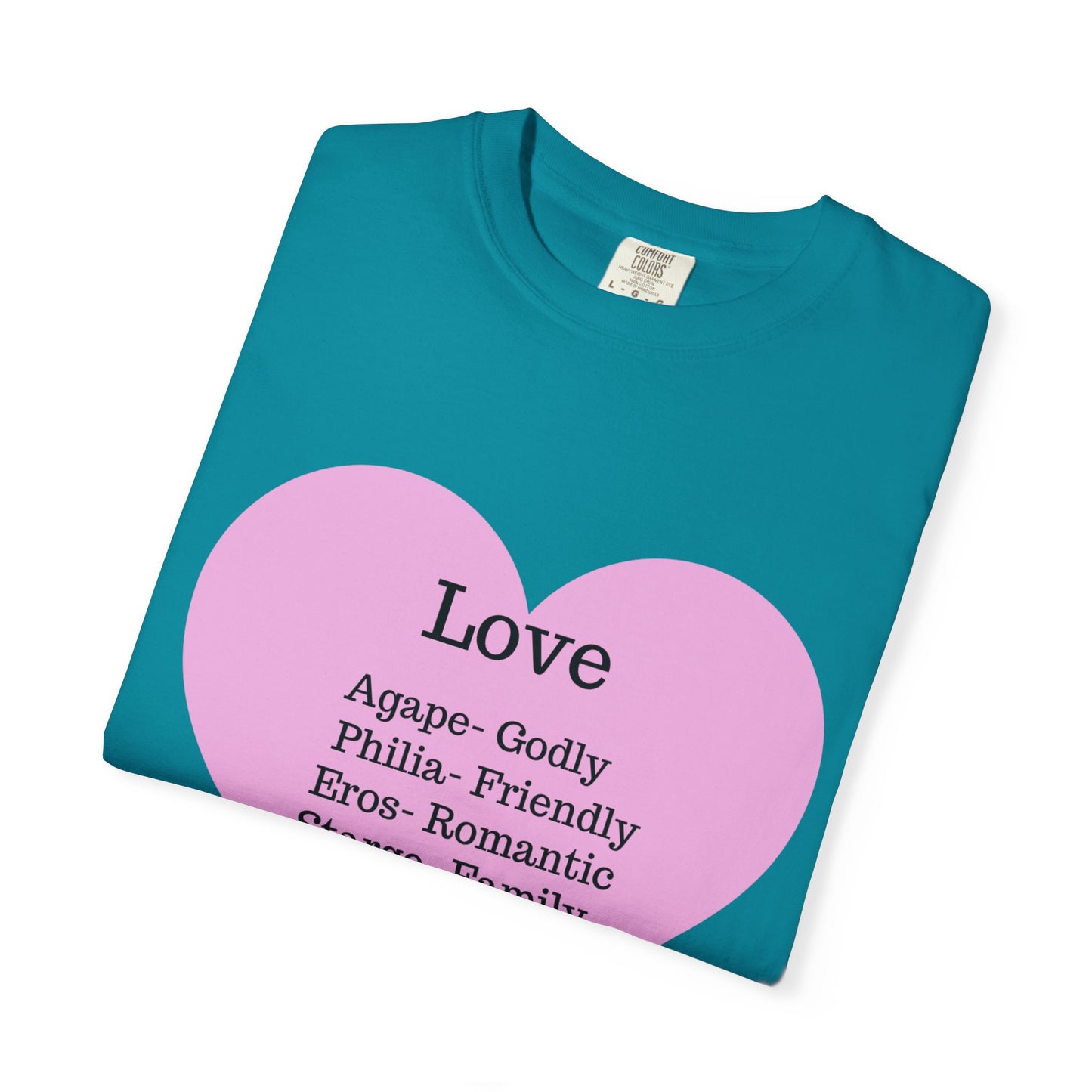Love-Infused Unisex T-shirt: A Heartfelt Graphic Tee for All Occasions