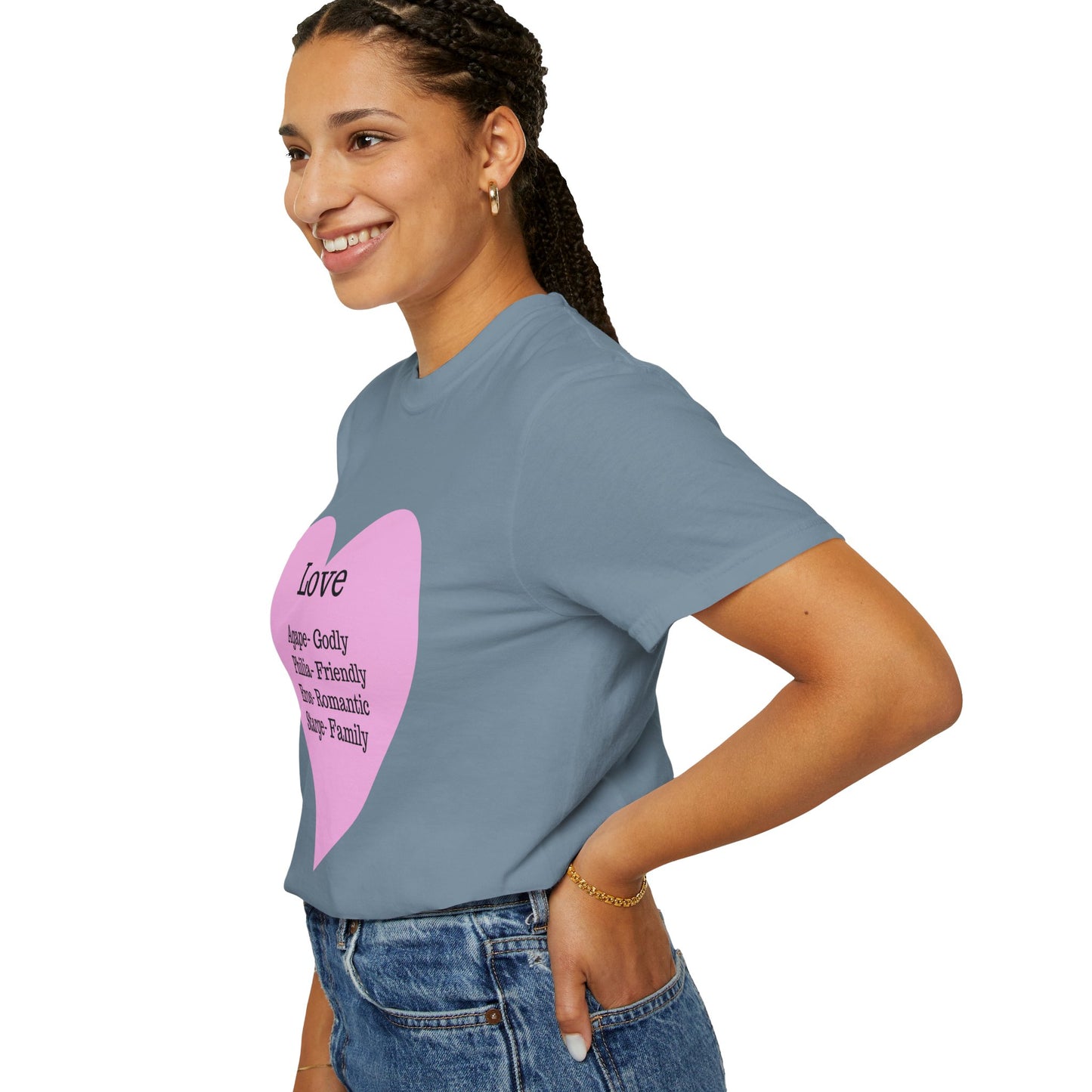 Love-Infused Unisex T-shirt: A Heartfelt Graphic Tee for All Occasions