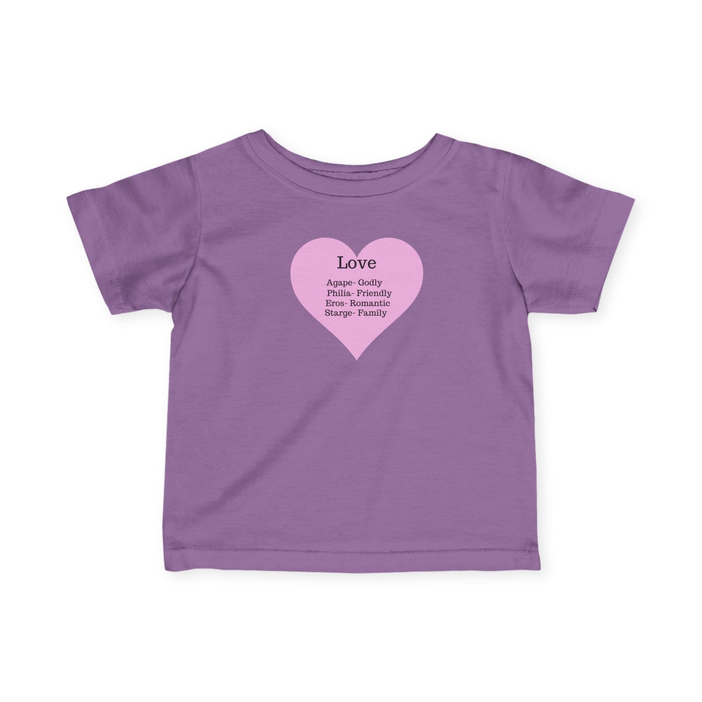 Infant 'Meaning of Love' Heart T-Shirt