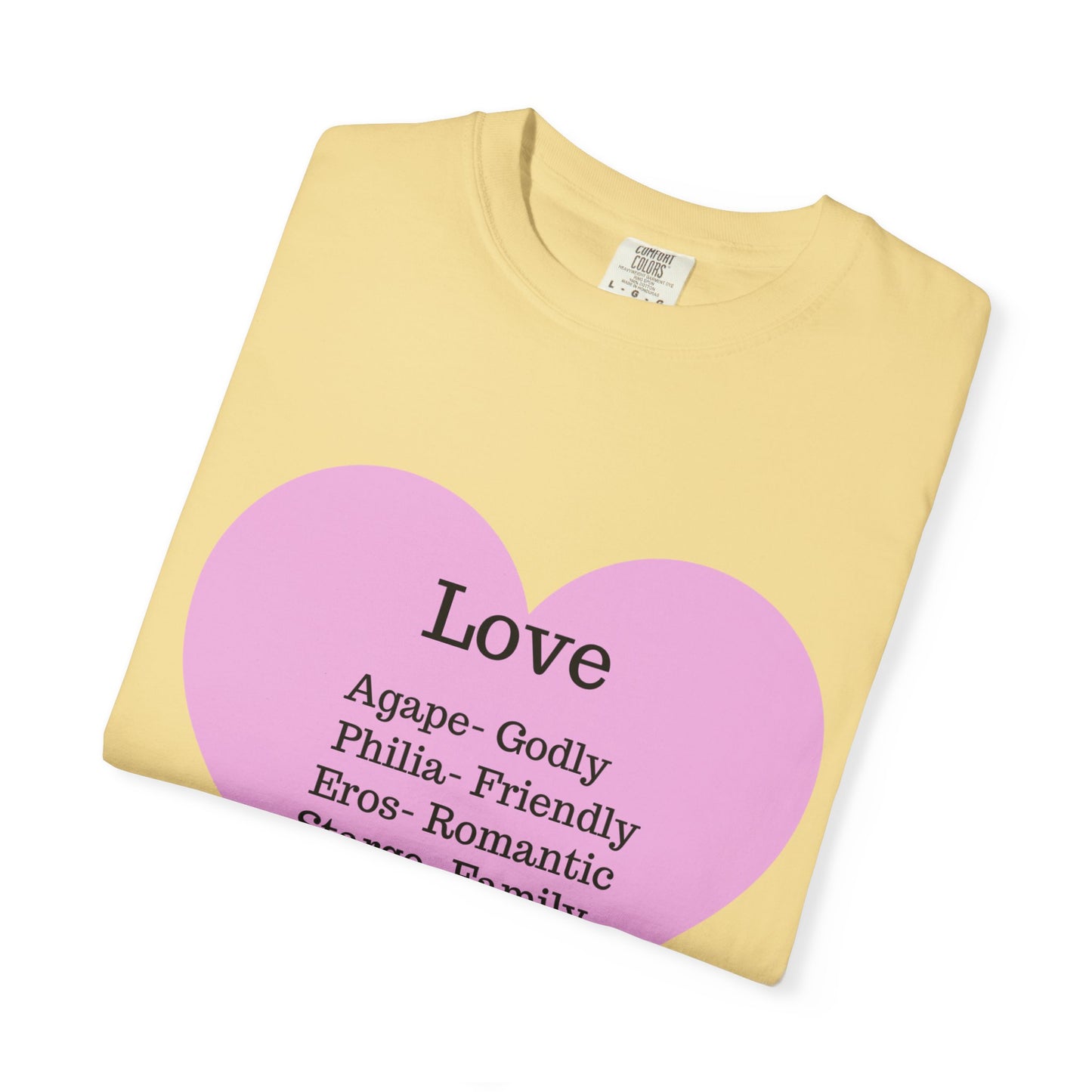 Love-Infused Unisex T-shirt: A Heartfelt Graphic Tee for All Occasions