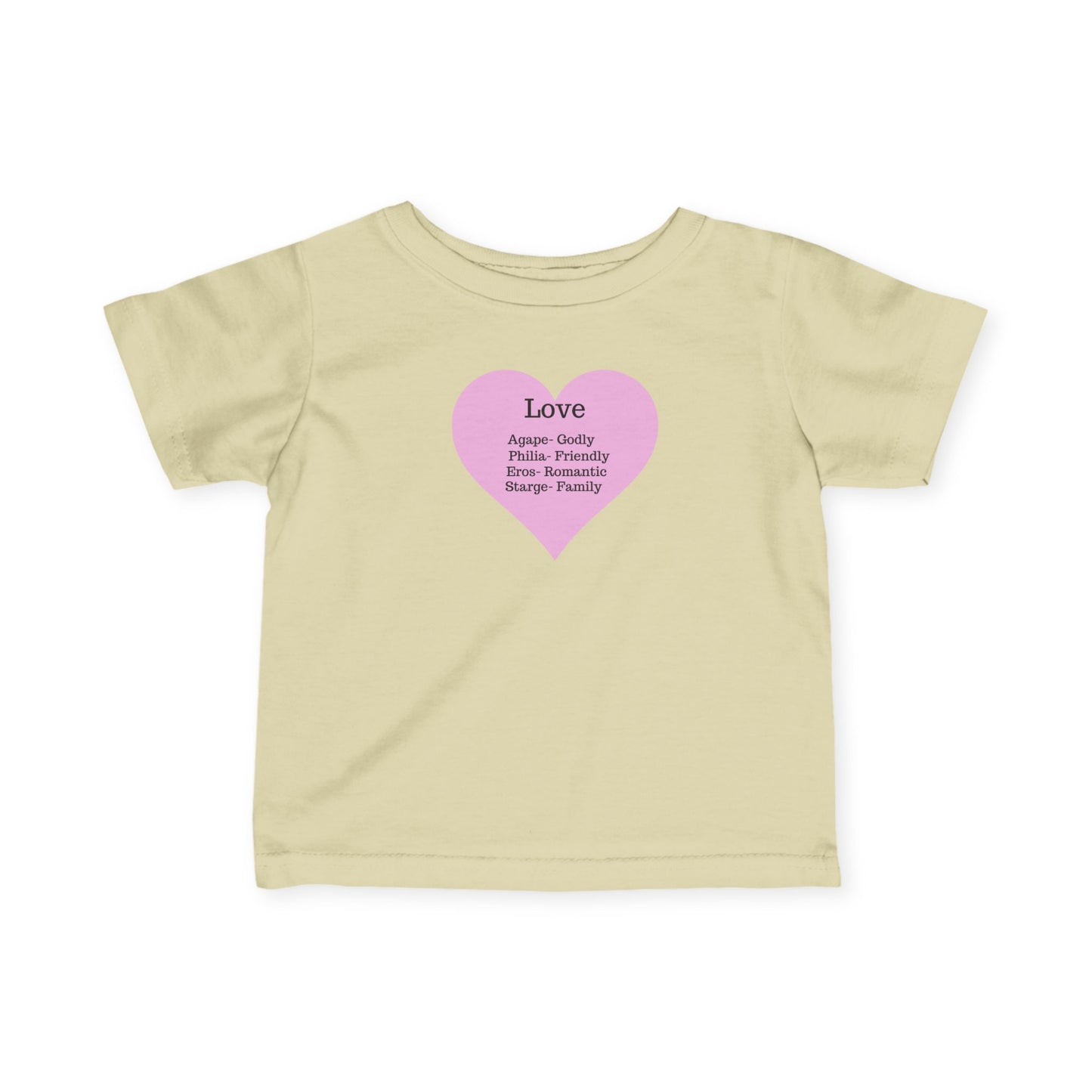Infant 'Meaning of Love' Heart T-Shirt