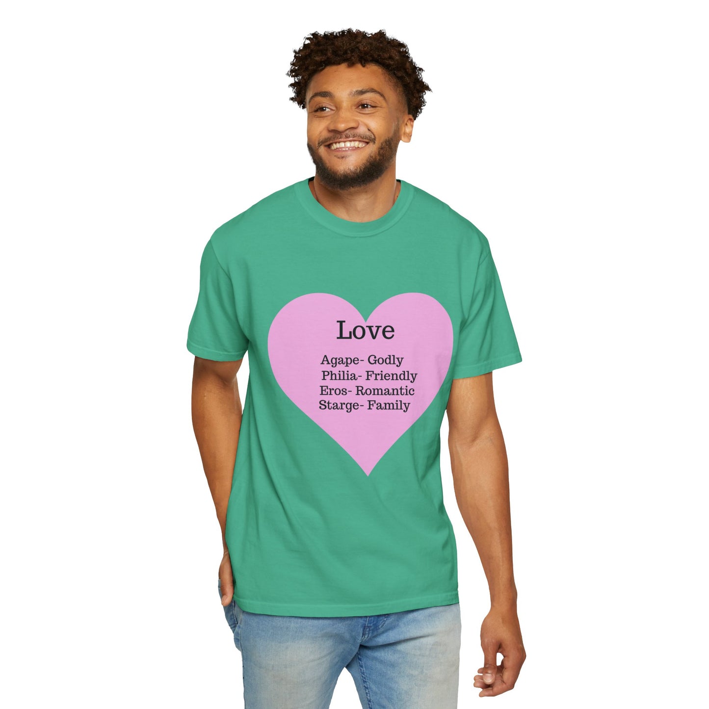 Love-Infused Unisex T-shirt: A Heartfelt Graphic Tee for All Occasions