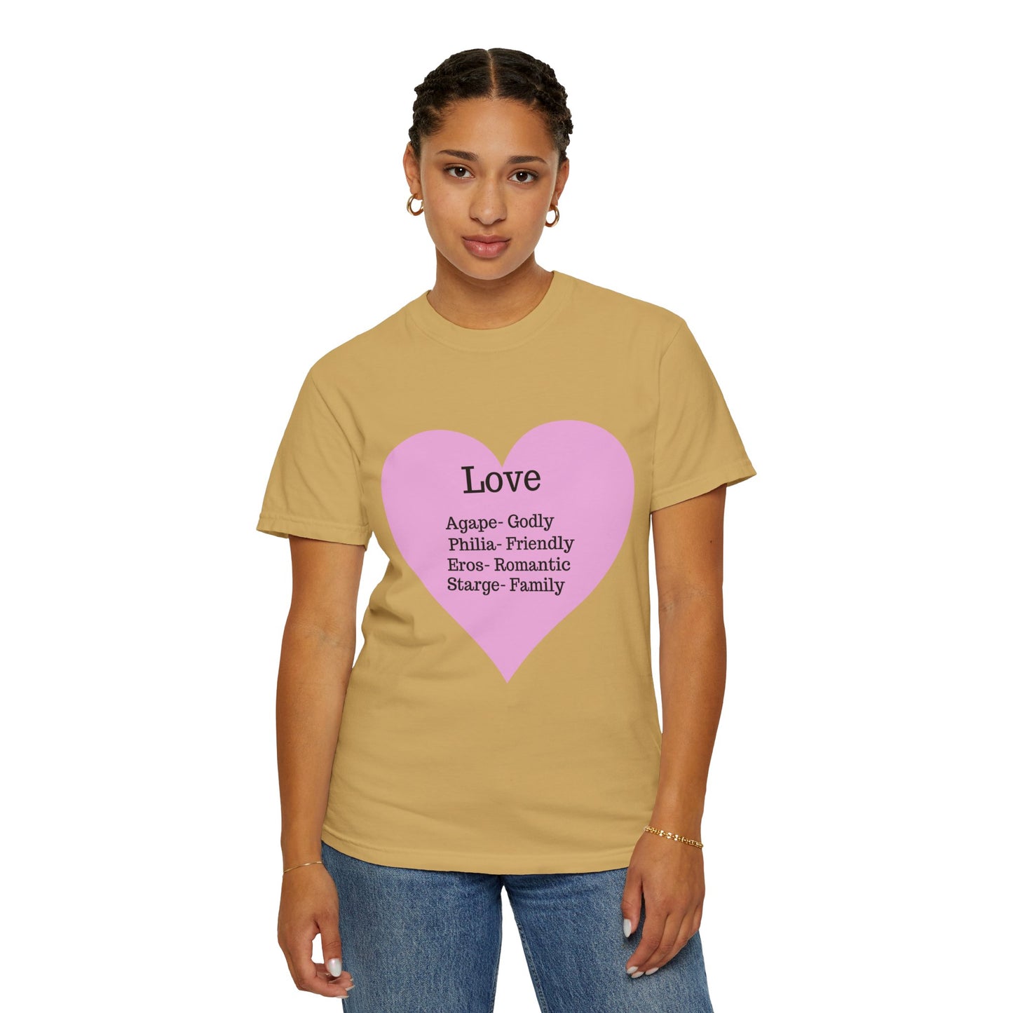 Love-Infused Unisex T-shirt: A Heartfelt Graphic Tee for All Occasions
