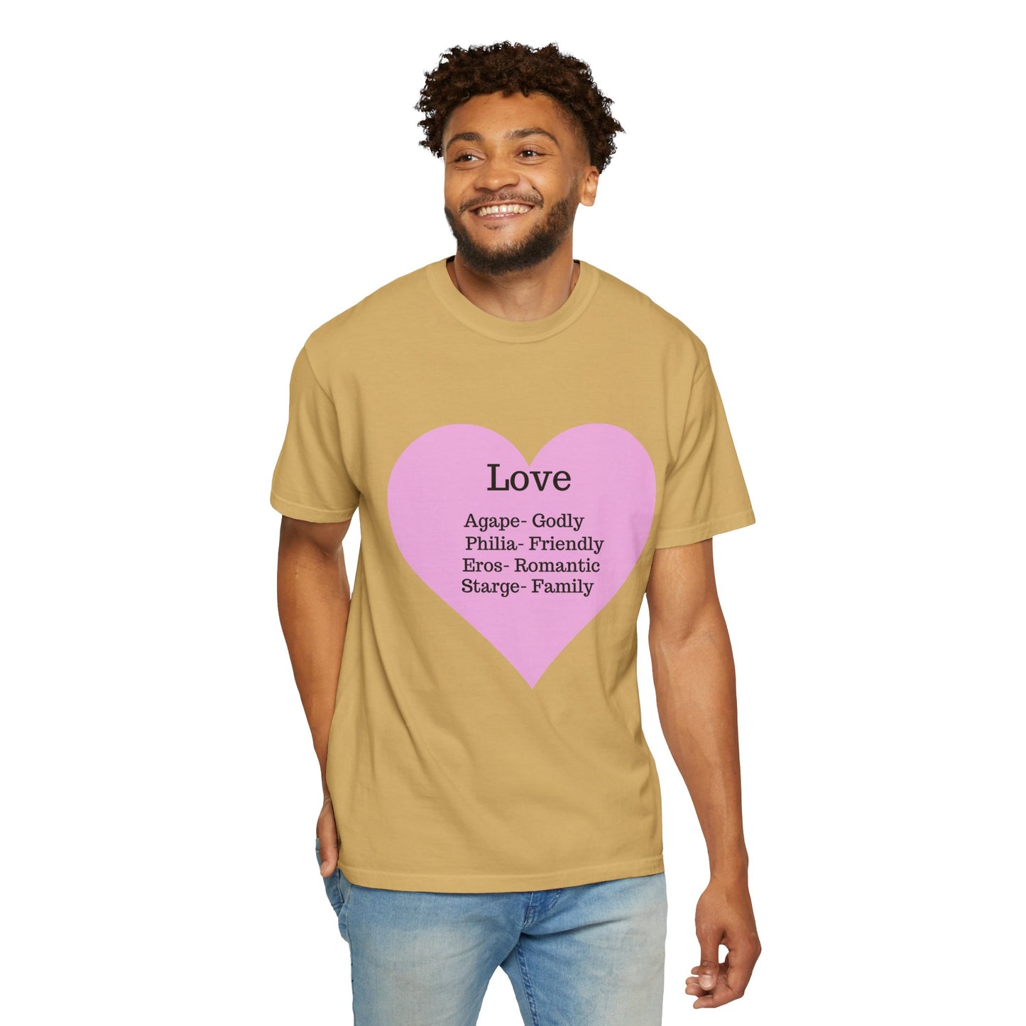 Love-Infused Unisex T-shirt: A Heartfelt Graphic Tee for All Occasions