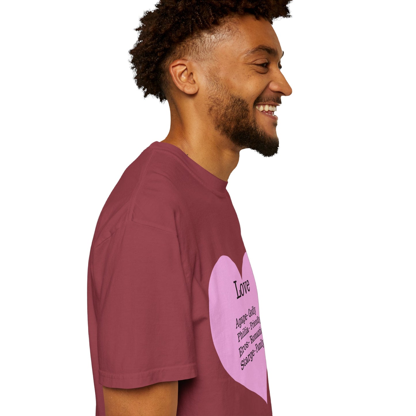 Love-Infused Unisex T-shirt: A Heartfelt Graphic Tee for All Occasions